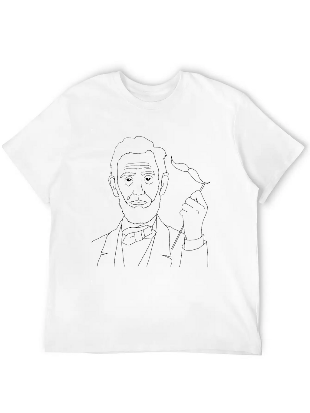 Lincoln's Disguise Unisex Short Sleeve Soft Cotton T-Shirt – Casual Everyday Wear