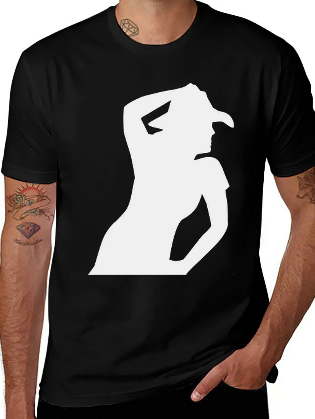 Line Dance Casual Graphic T-Shirt – Simple And Comfortable Daily Wear