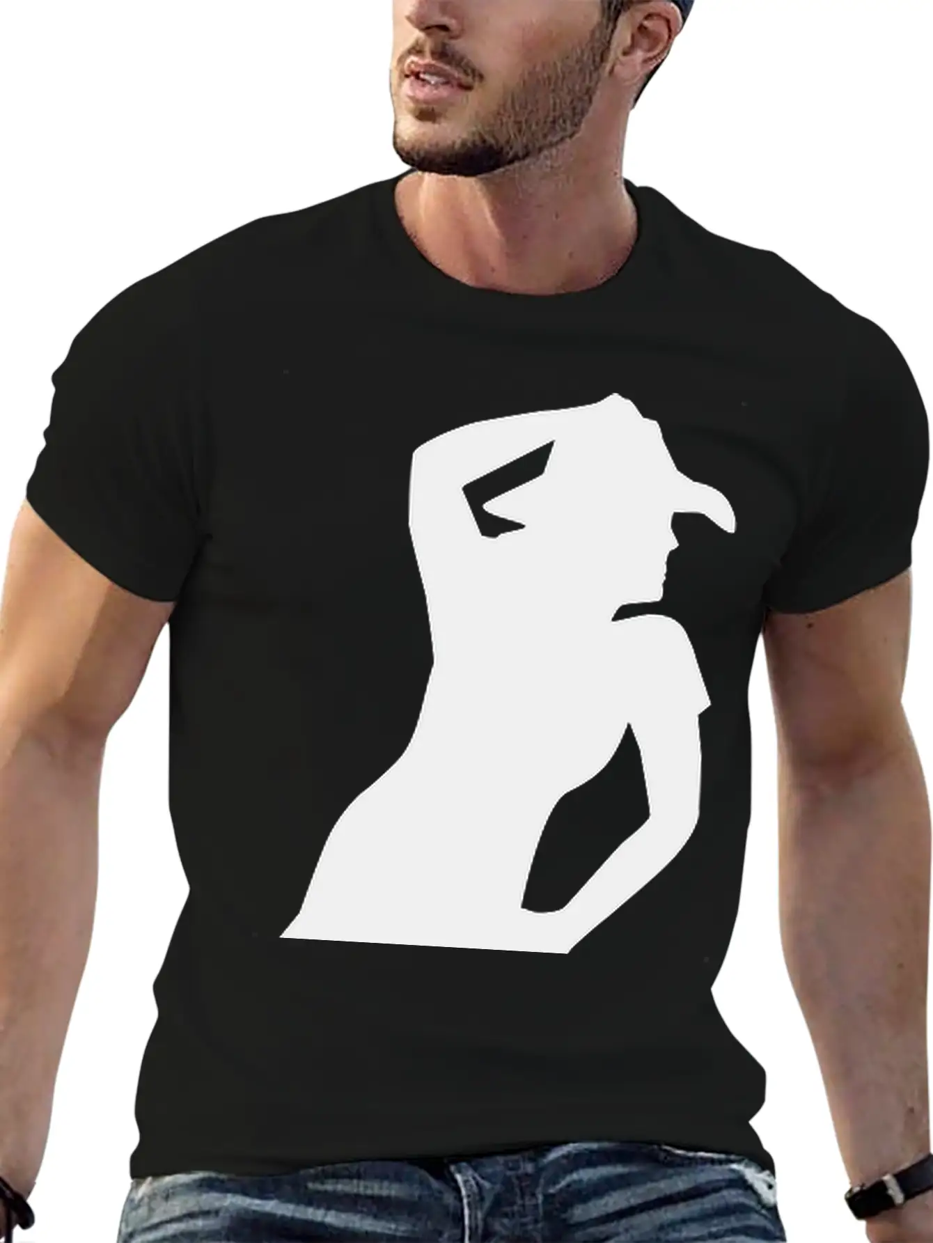 Line Dance Casual Graphic T-Shirt – Simple And Comfortable Daily Wear