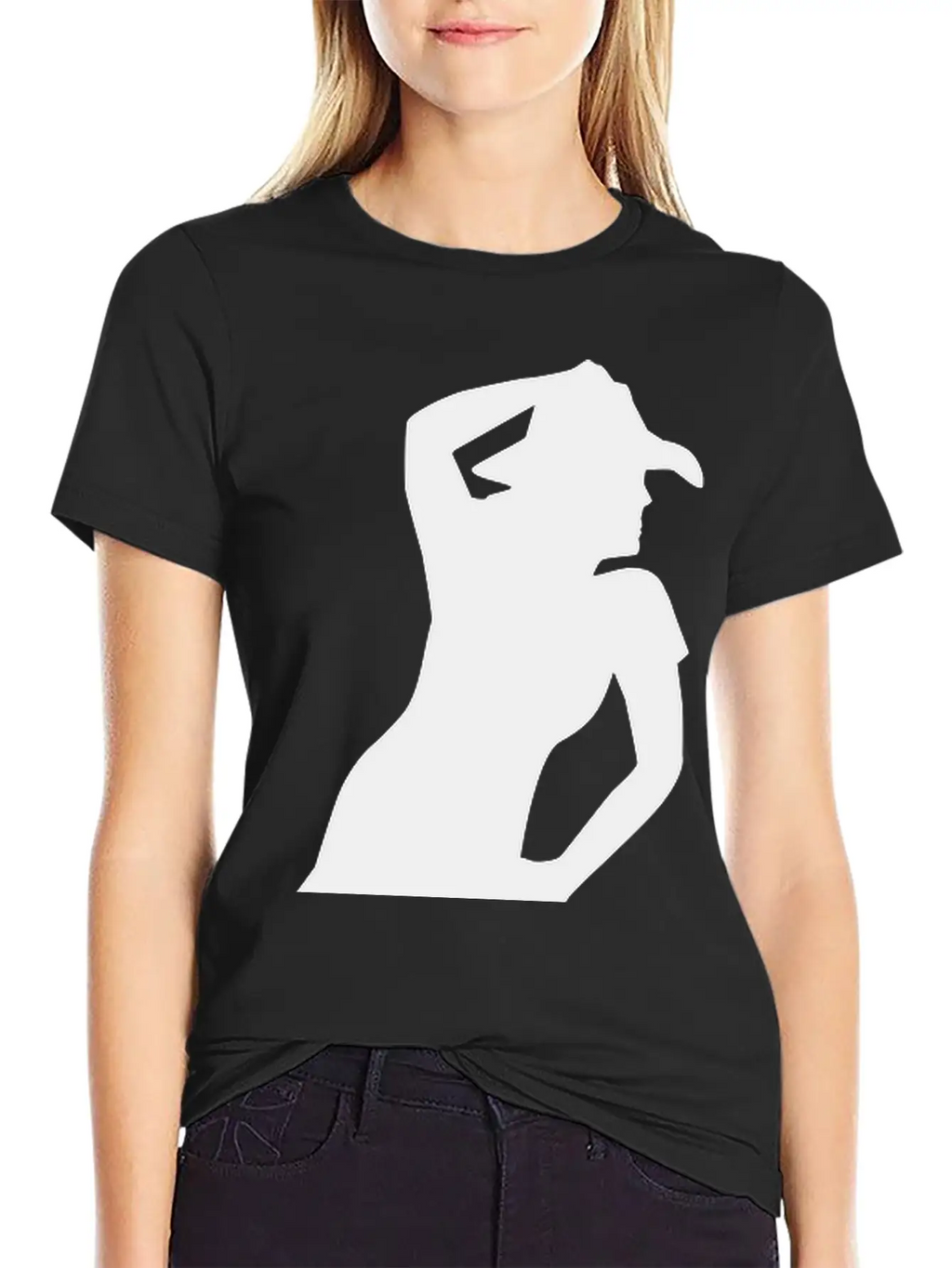 Line Dance Casual Graphic T-Shirt – Simple And Comfortable Daily Wear