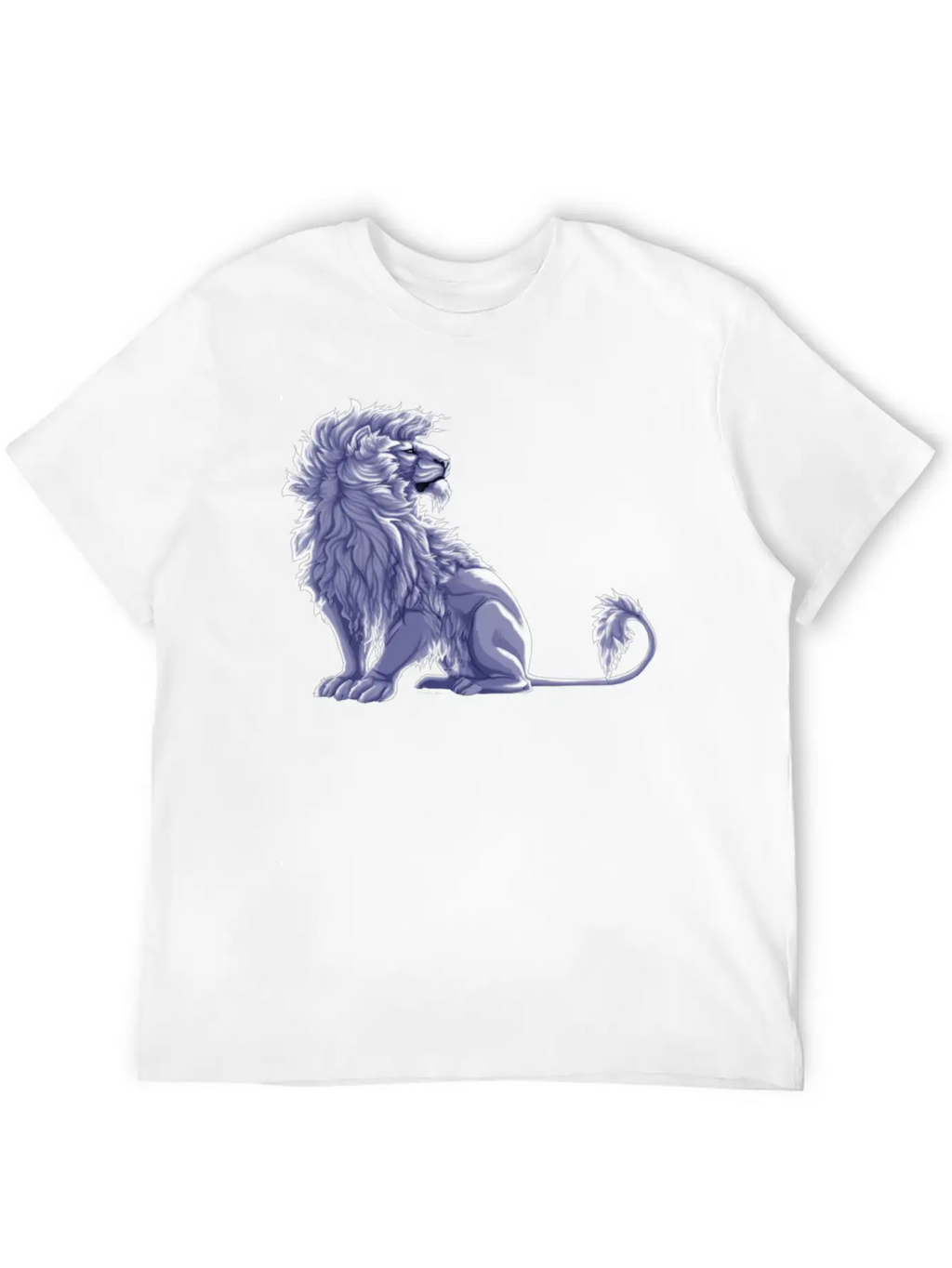 Lion Breathable Graphic T-Shirt – Perfect For Casual Days