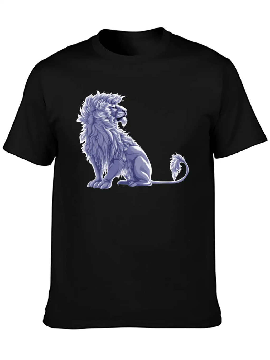 Lion Breathable Graphic T-Shirt – Perfect For Casual Days
