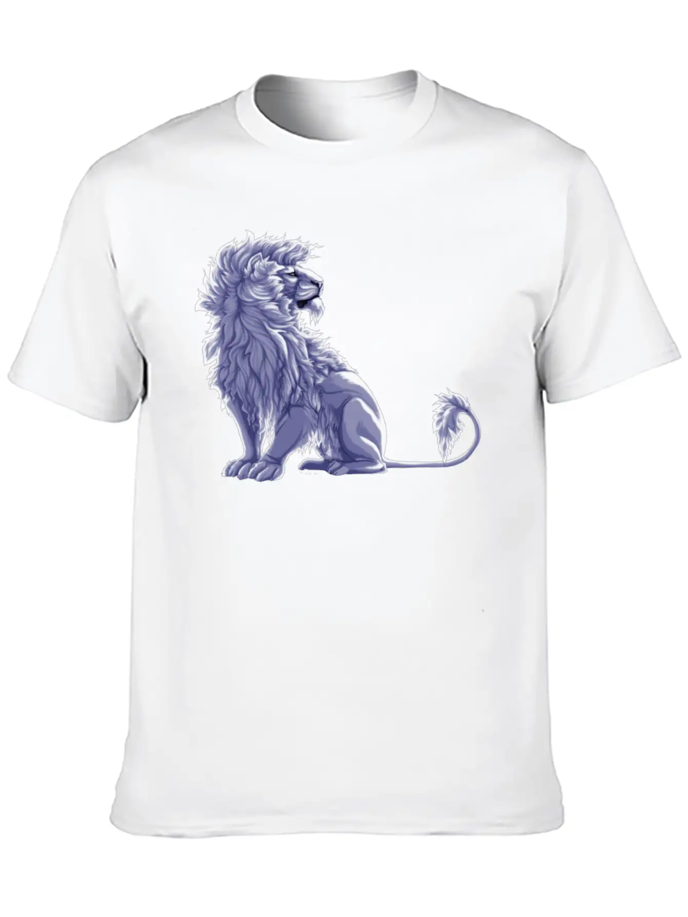 Lion Breathable Graphic T-Shirt – Perfect For Casual Days