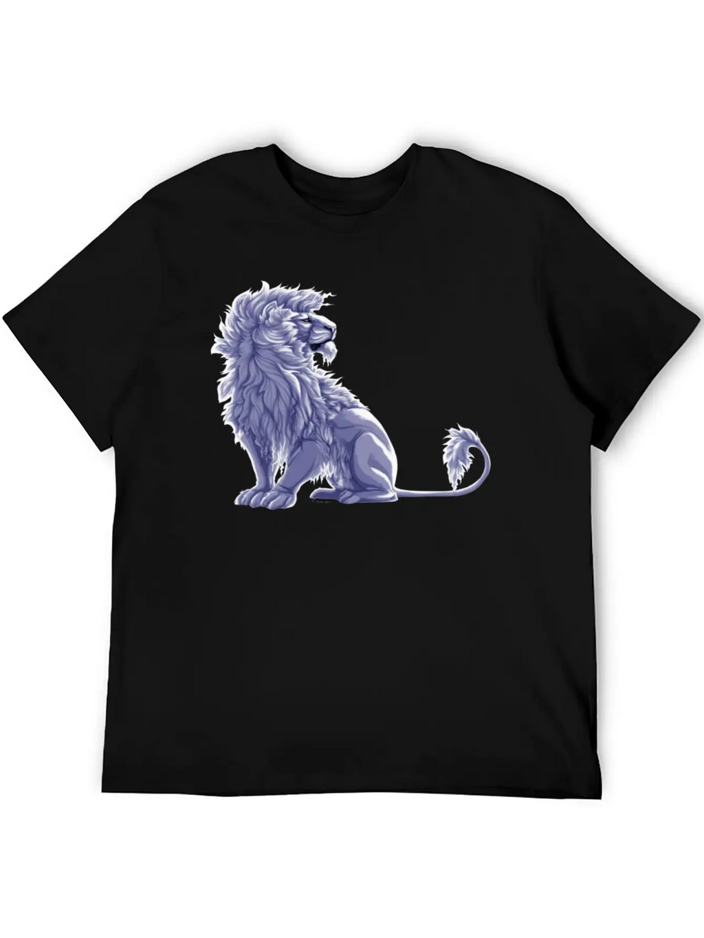 Lion Breathable Graphic T-Shirt – Perfect For Casual Days