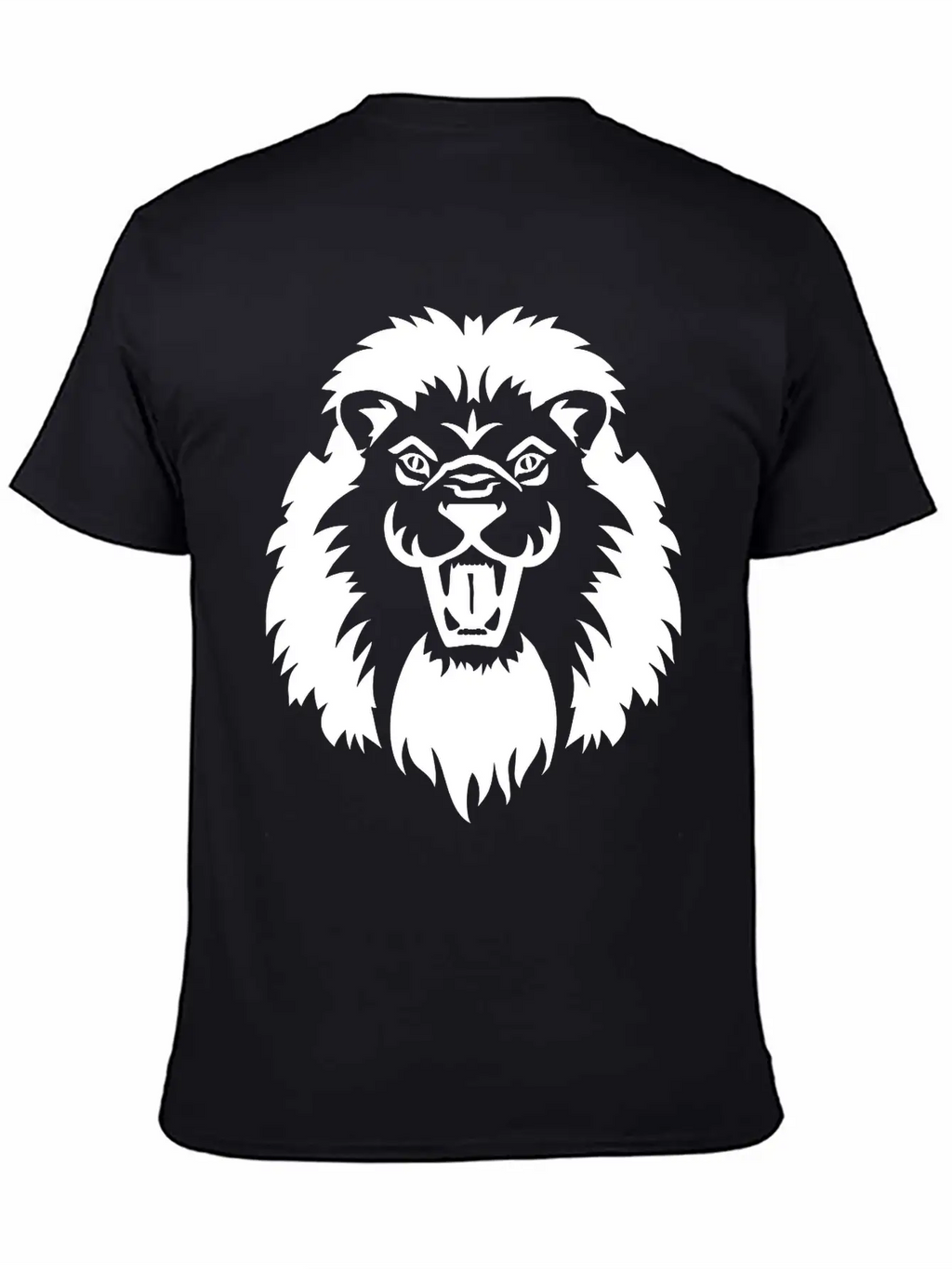Lion Breathable Soft Cotton T-Shirt – Timeless Casual Look