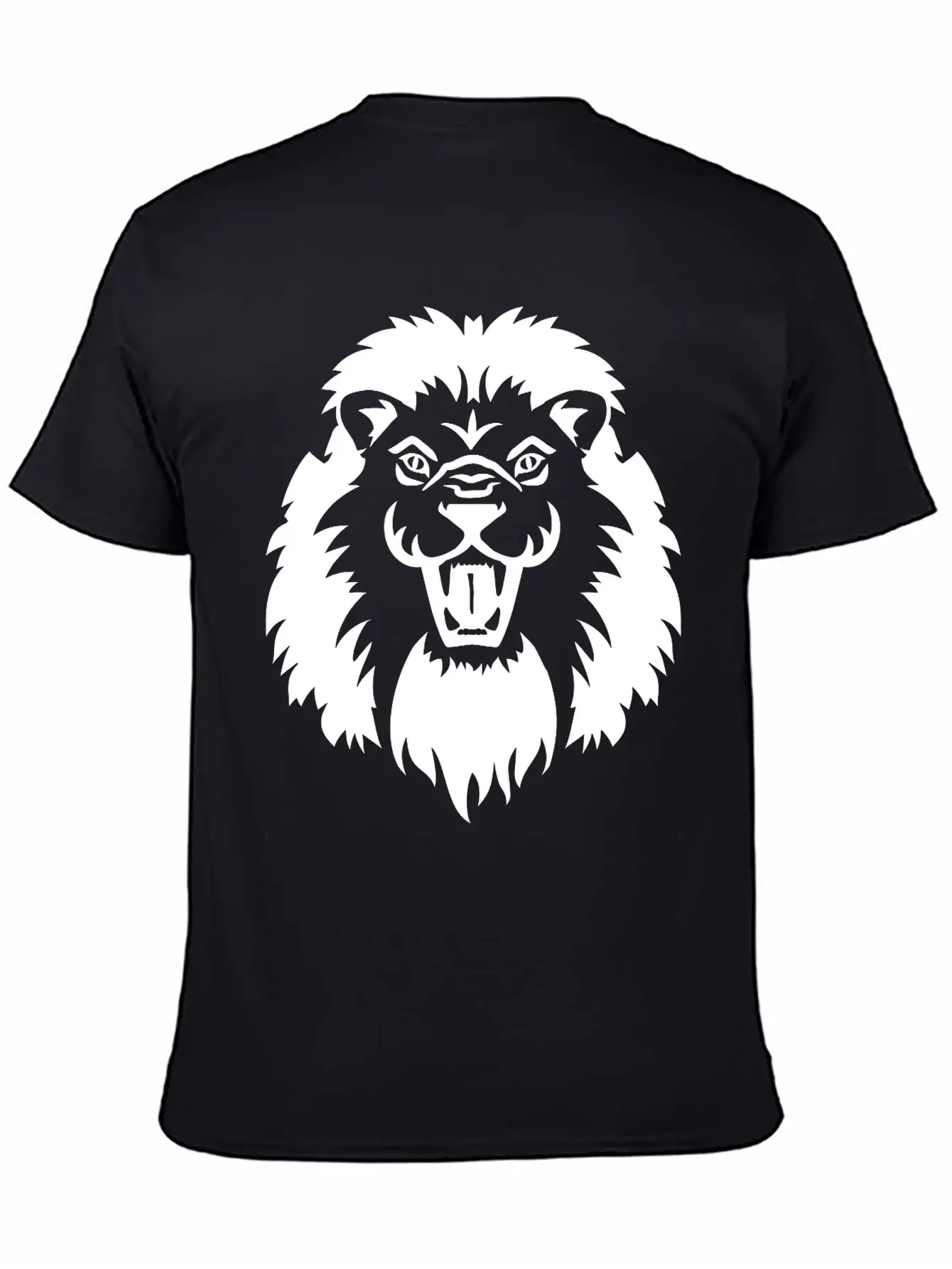 Lion Breathable Soft Cotton T-Shirt – Timeless Casual Look
