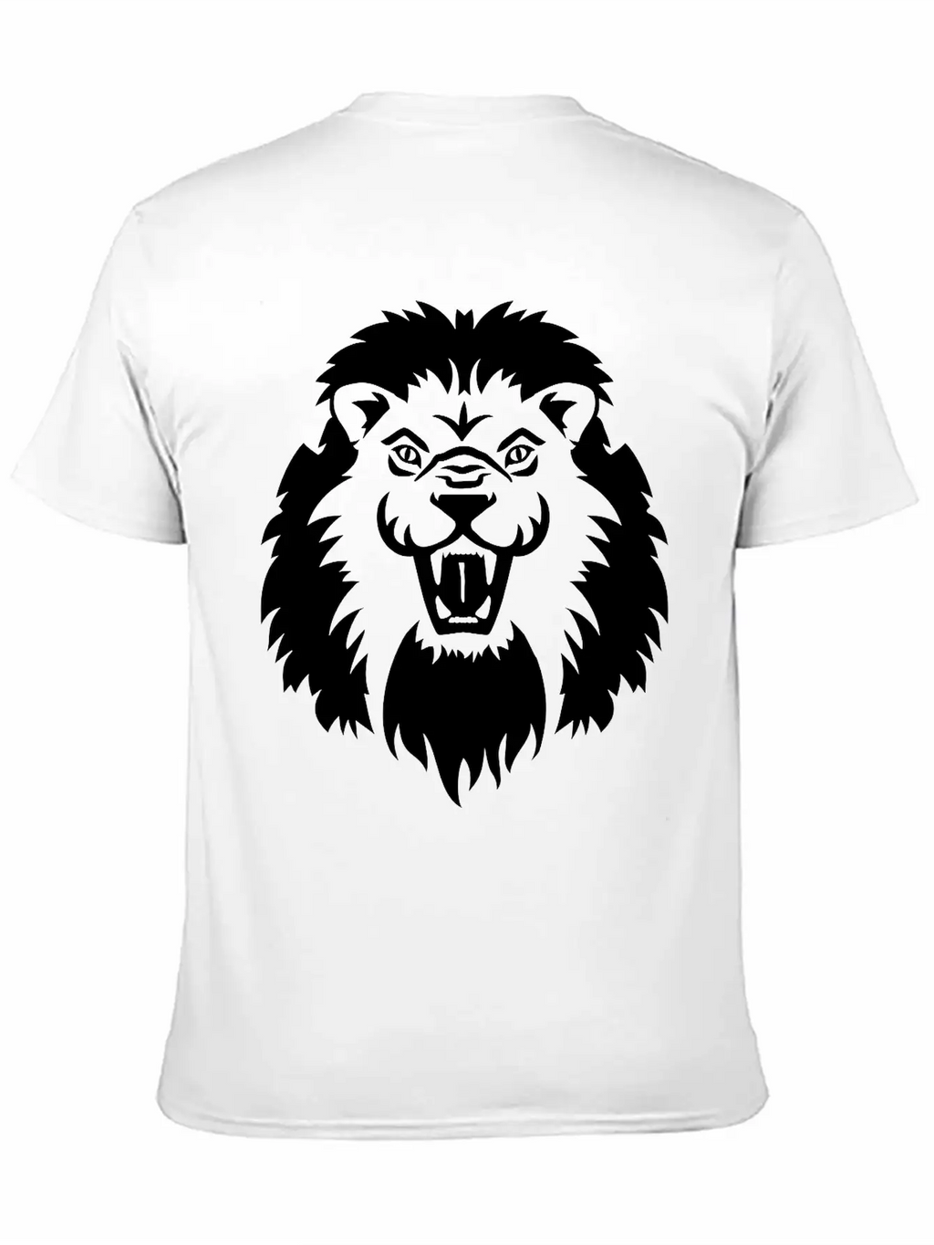 Lion Breathable Soft Cotton T-Shirt – Timeless Casual Look