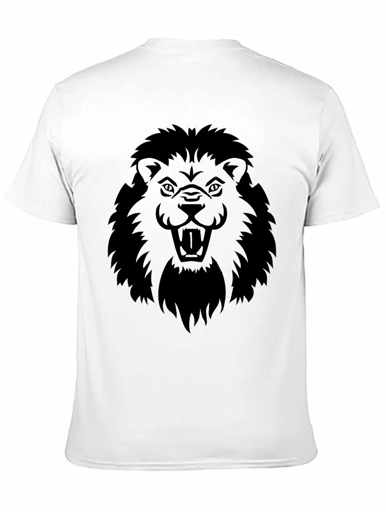 Lion Breathable Soft Cotton T-Shirt – Timeless Casual Look