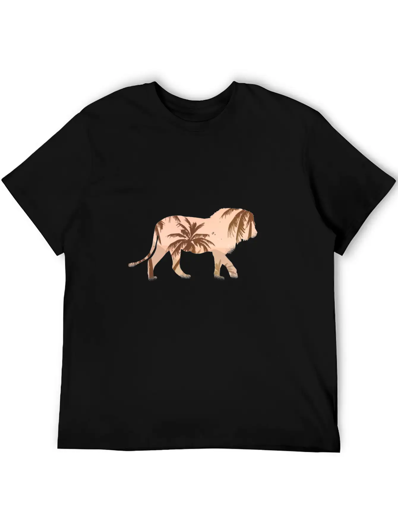 Lion Lion Africa Unisex Casual T-Shirt – Clean Design For Daily Comfort