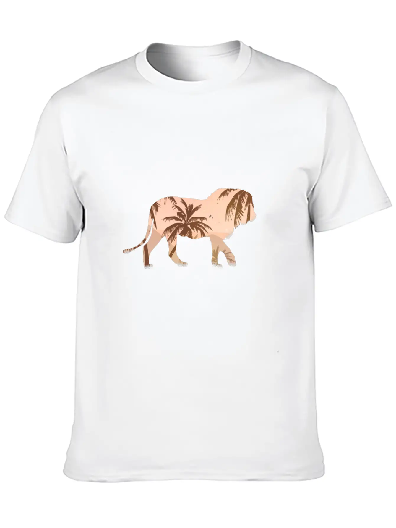 Lion Lion Africa Unisex Casual T-Shirt – Clean Design For Daily Comfort