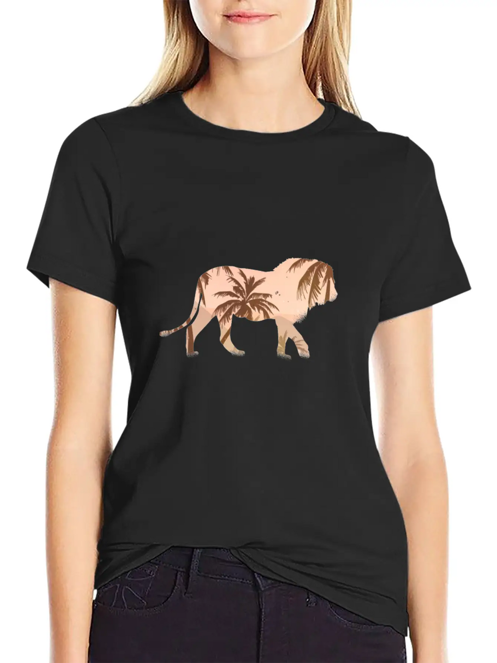 Lion Lion Africa Unisex Casual T-Shirt – Clean Design For Daily Comfort