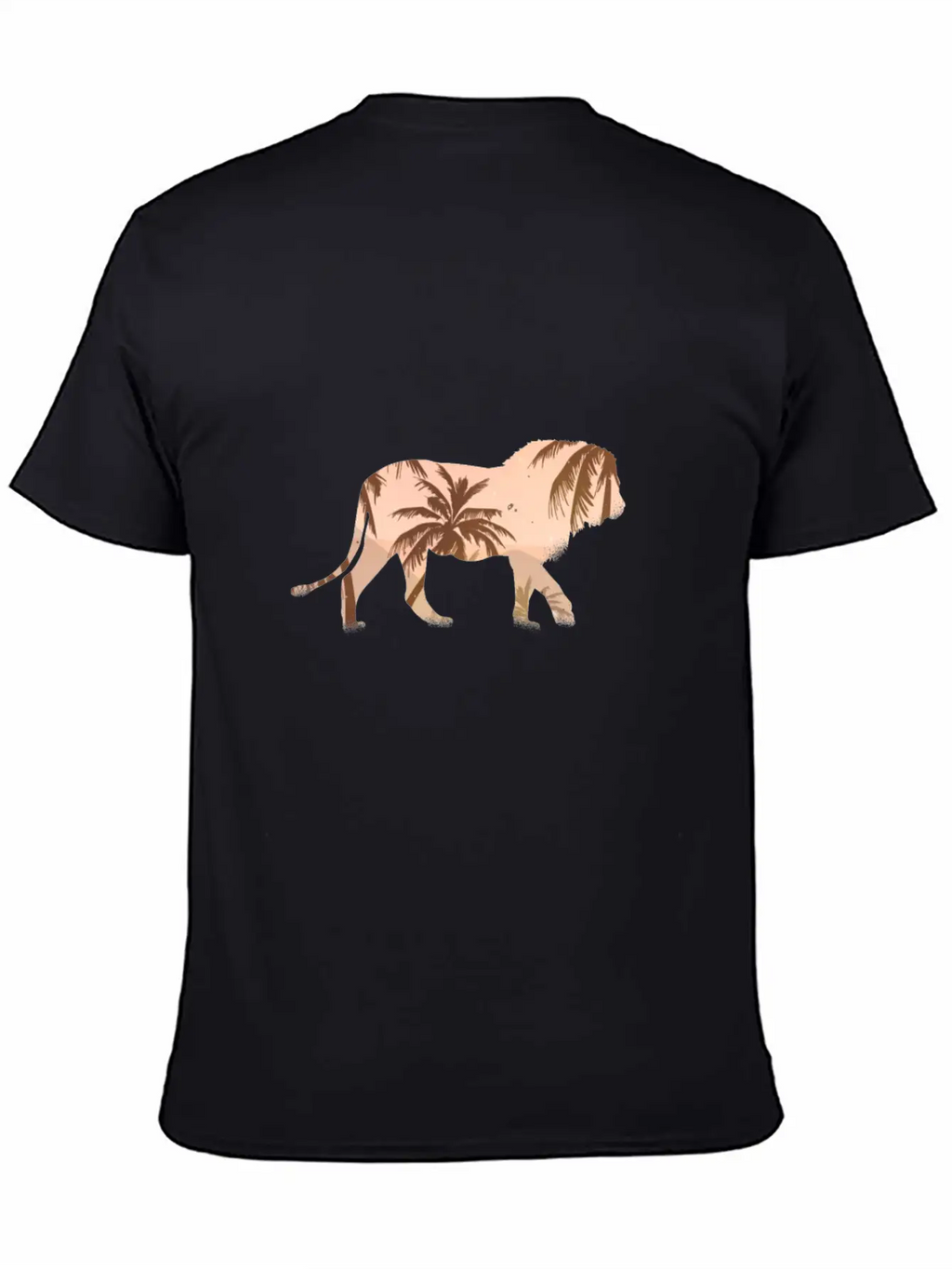 Lion Lion Africa Unisex Casual T-Shirt – Clean Design For Daily Comfort