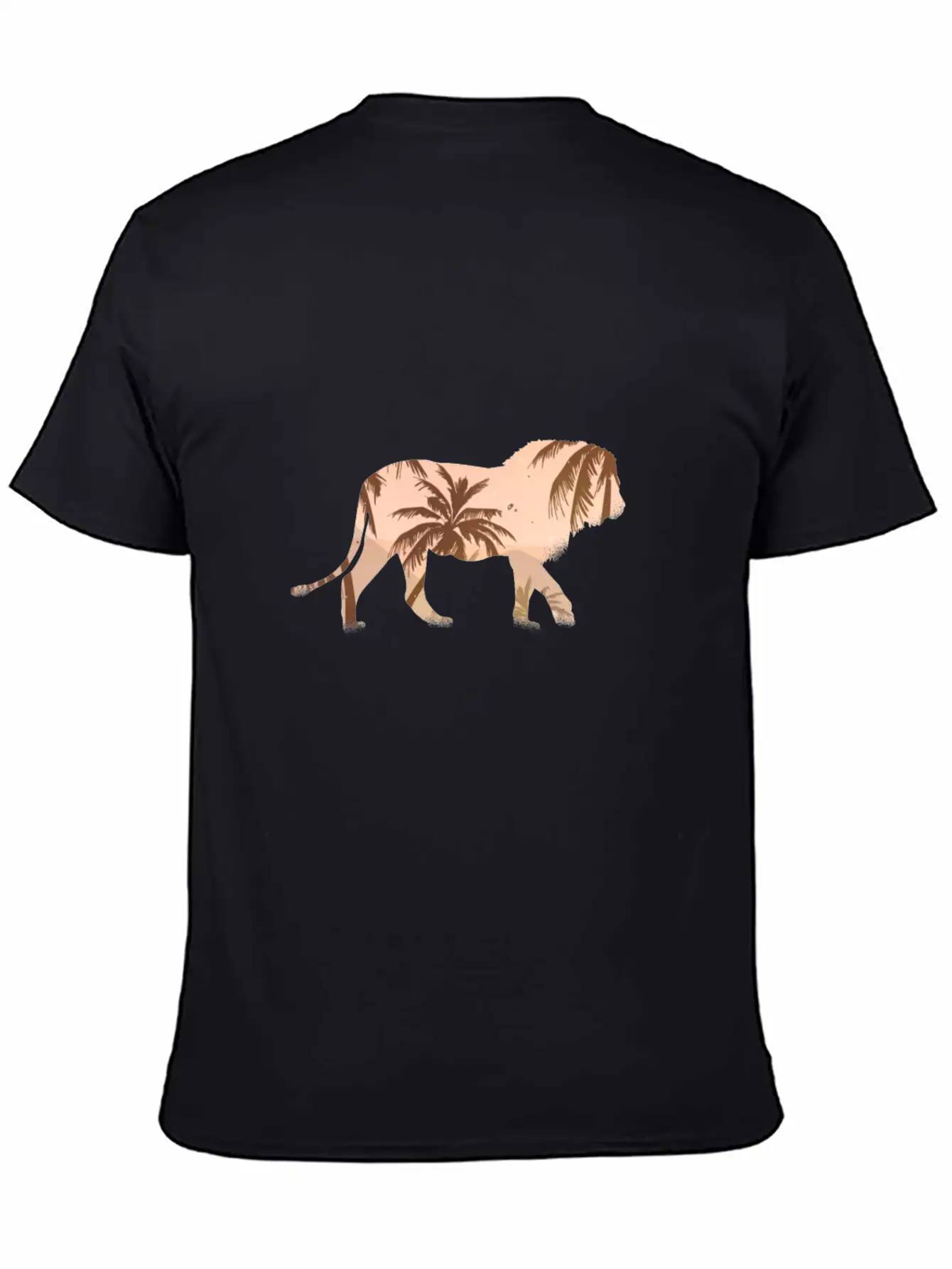 Lion Lion Africa Unisex Casual T-Shirt – Clean Design For Daily Comfort