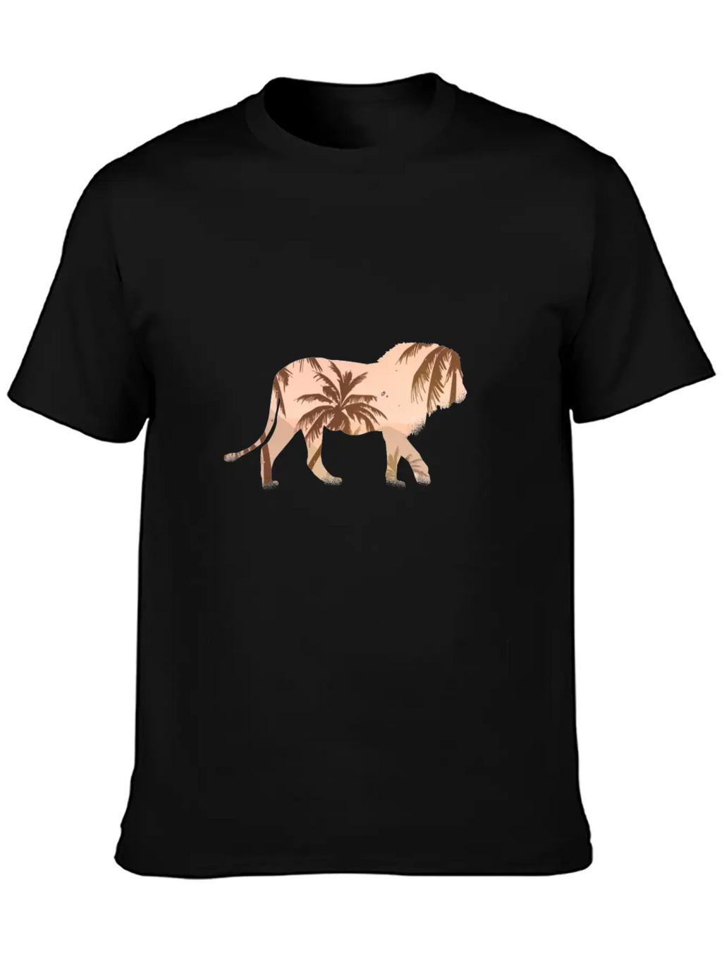Lion Lion Africa Unisex Casual T-Shirt – Clean Design For Daily Comfort