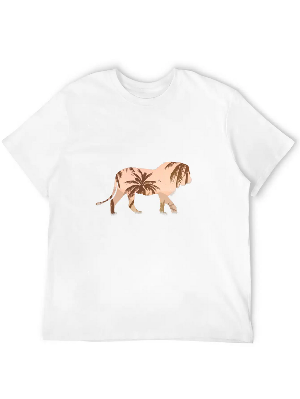 Lion Lion Africa Unisex Casual T-Shirt – Clean Design For Daily Comfort