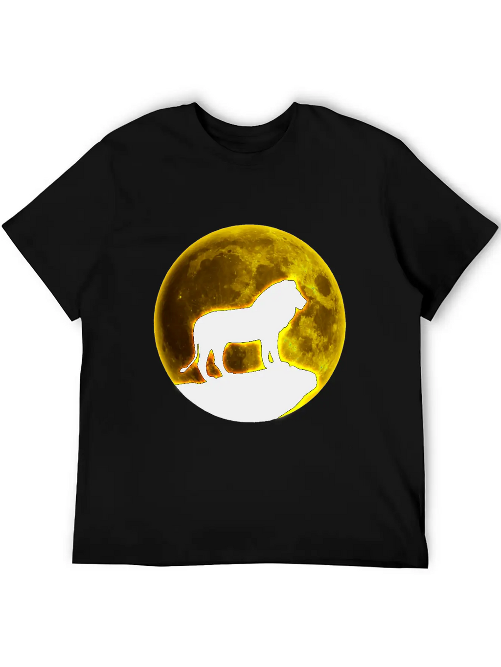 Lion Lion Lion Lion Unisex Short Sleeve Soft Cotton T-Shirt – Casual Everyday Wear
