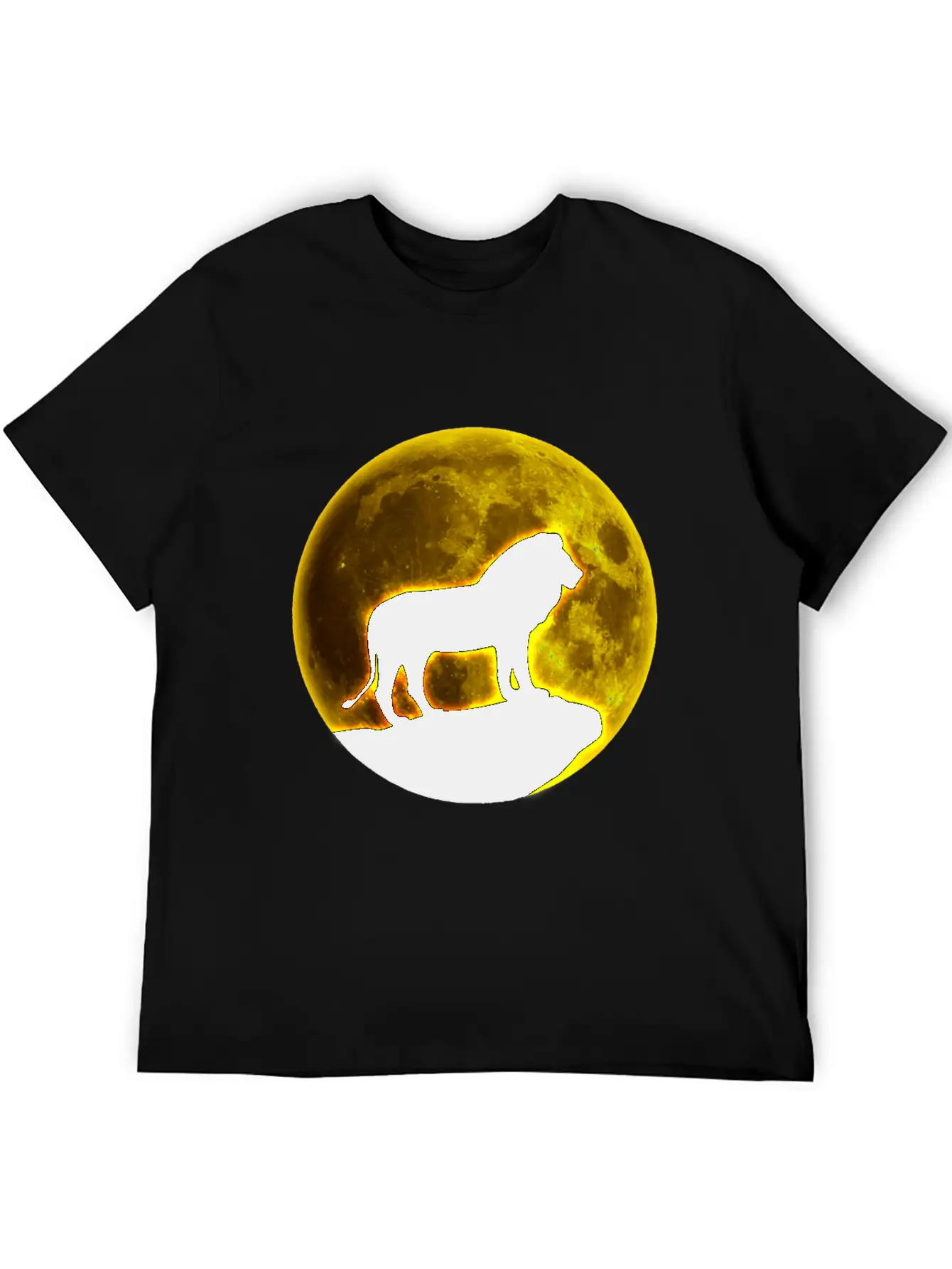 Lion Lion Lion Lion Unisex Short Sleeve Soft Cotton T-Shirt – Casual Everyday Wear