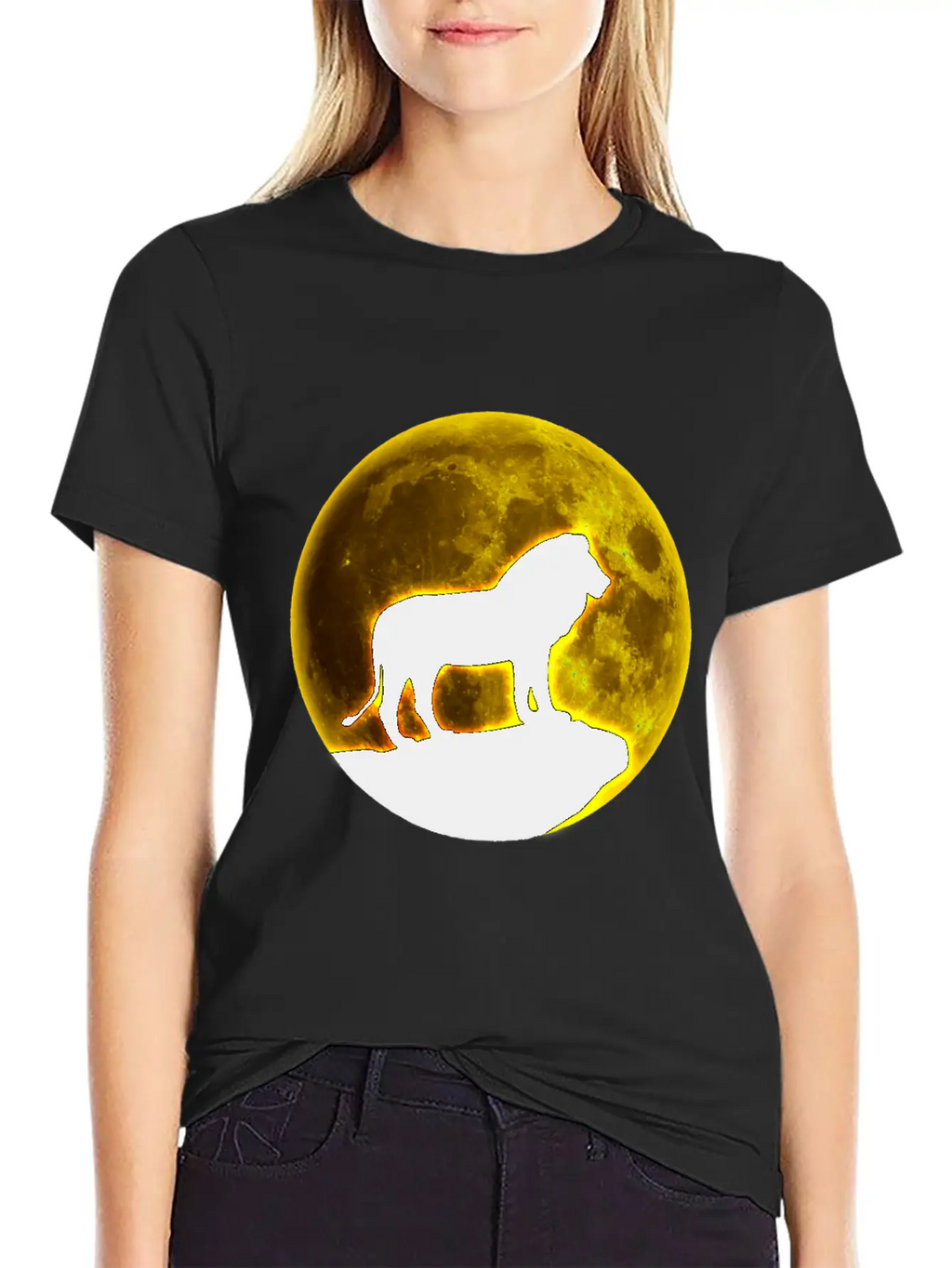 Lion Lion Lion Lion Unisex Short Sleeve Soft Cotton T-Shirt – Casual Everyday Wear