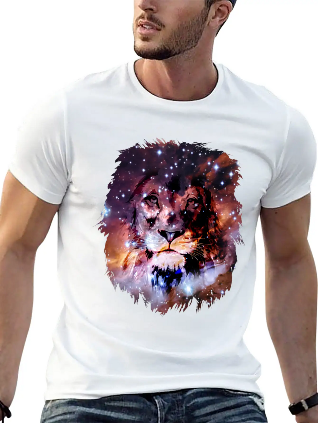 Lion Stylish Everyday T-Shirt – Unisex Basic Cotton Tee