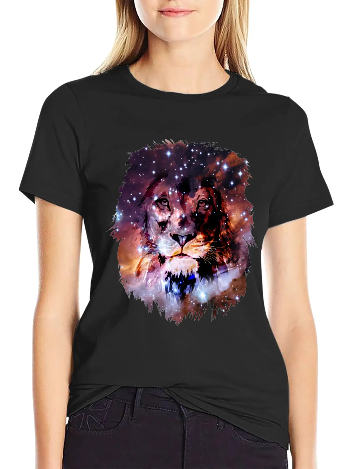 Lion Stylish Everyday T-Shirt – Unisex Basic Cotton Tee