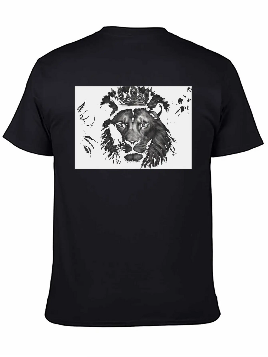 Lion, The King Of Beasts Unisex Short Sleeve Soft Cotton T-Shirt – Casual Everyday Wear