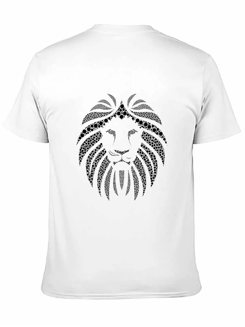 Lion Tribal Art Tribe Floral Paleo Cave Tattoo Stylish Everyday T-Shirt – Unisex Basic Cotton Tee