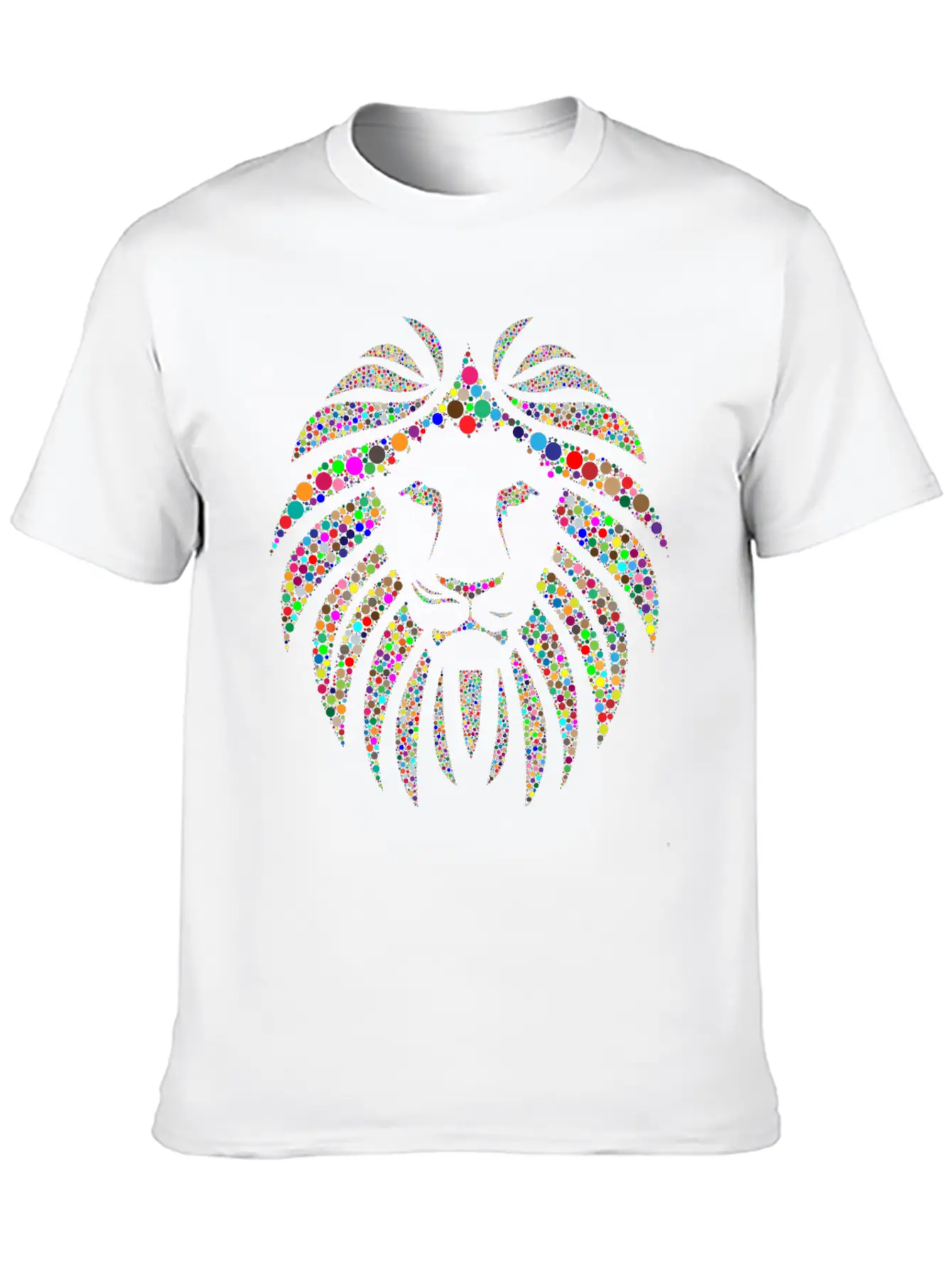 Lion Unisex Casual T-Shirt – Clean Design For Daily Comfort