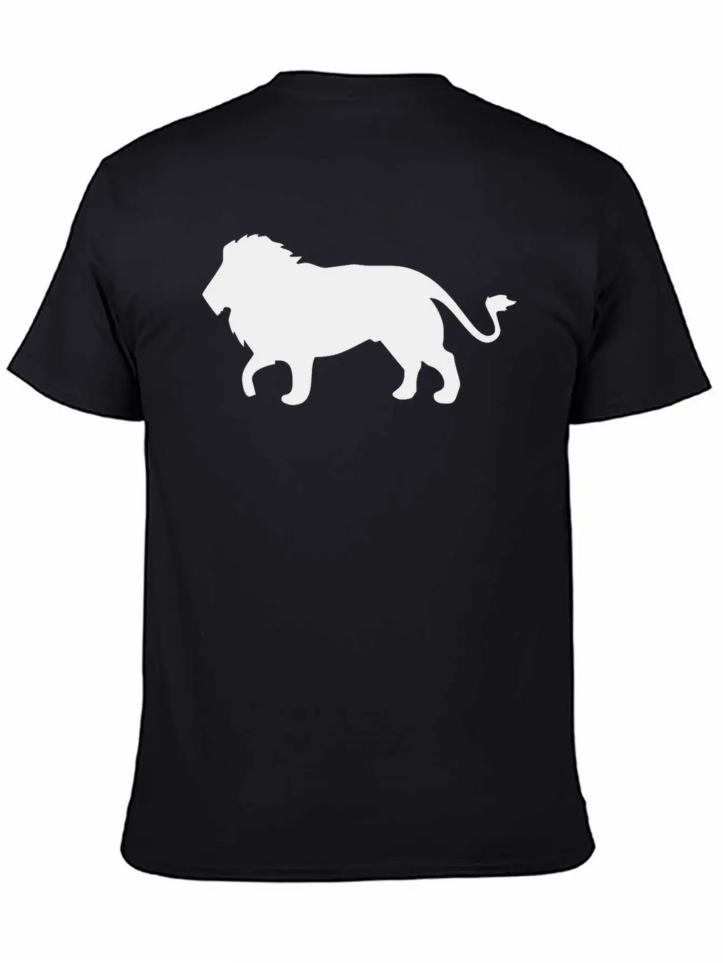 Lion Unisex Short Sleeve Soft Cotton T-Shirt – Casual Everyday Wear