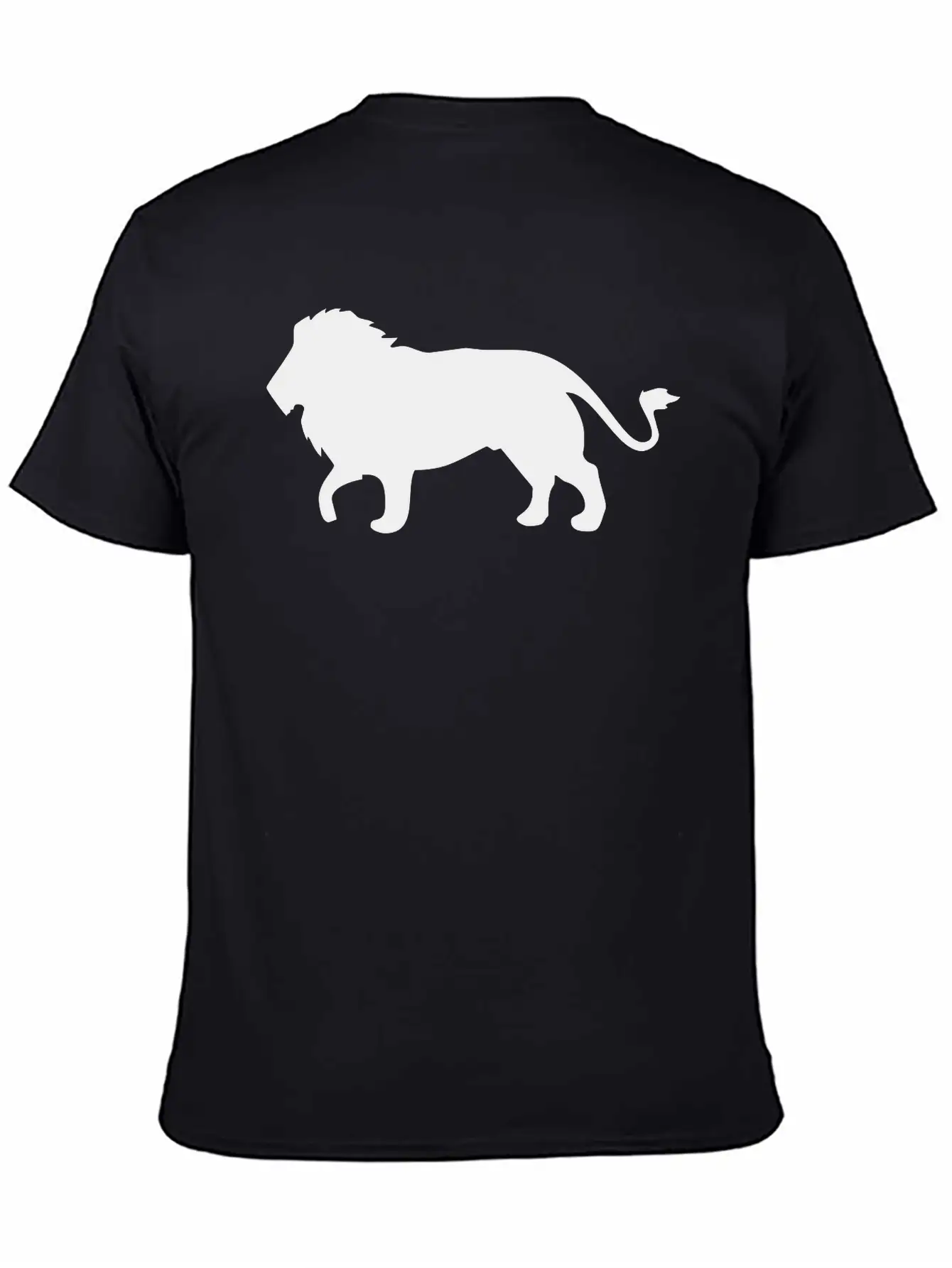 Lion Unisex Short Sleeve Soft Cotton T-Shirt – Casual Everyday Wear