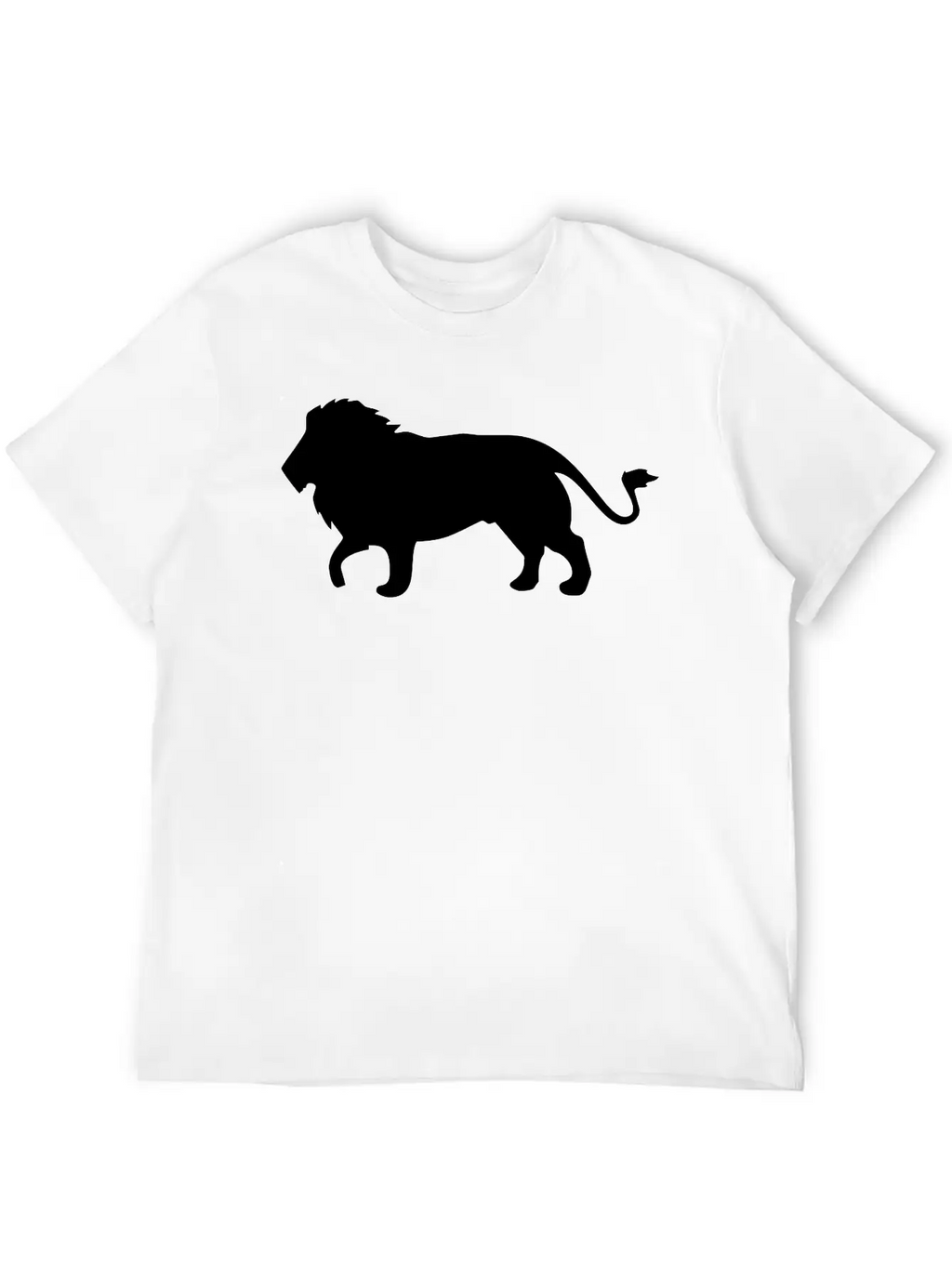 Lion Unisex Short Sleeve Soft Cotton T-Shirt – Casual Everyday Wear
