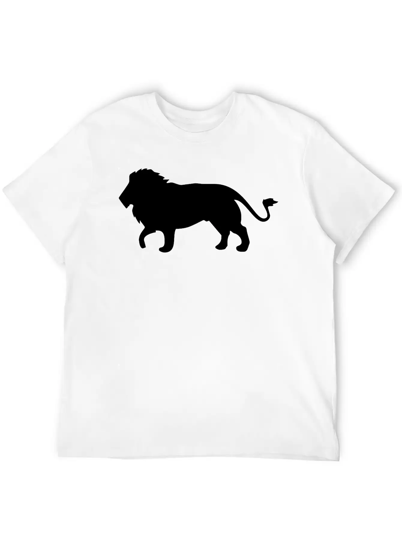 Lion Unisex Short Sleeve Soft Cotton T-Shirt – Casual Everyday Wear