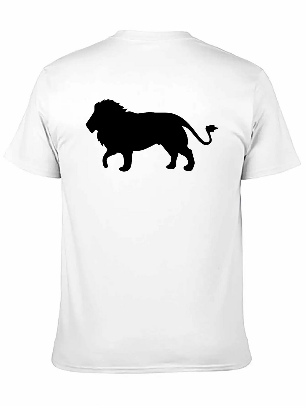 Lion Unisex Short Sleeve Soft Cotton T-Shirt – Casual Everyday Wear