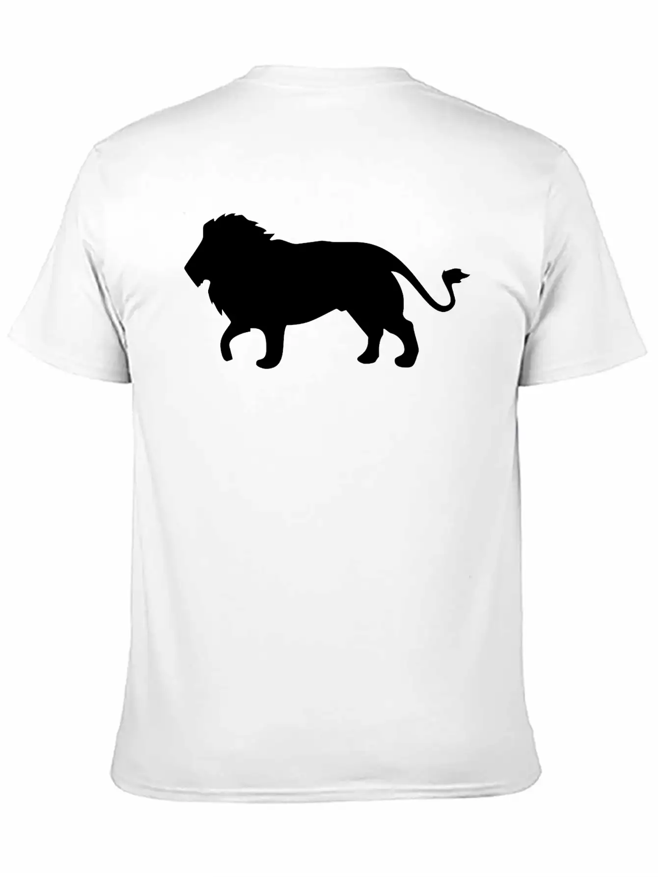 Lion Unisex Short Sleeve Soft Cotton T-Shirt – Casual Everyday Wear