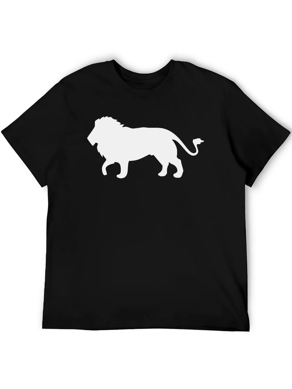 Lion Unisex Short Sleeve Soft Cotton T-Shirt – Casual Everyday Wear