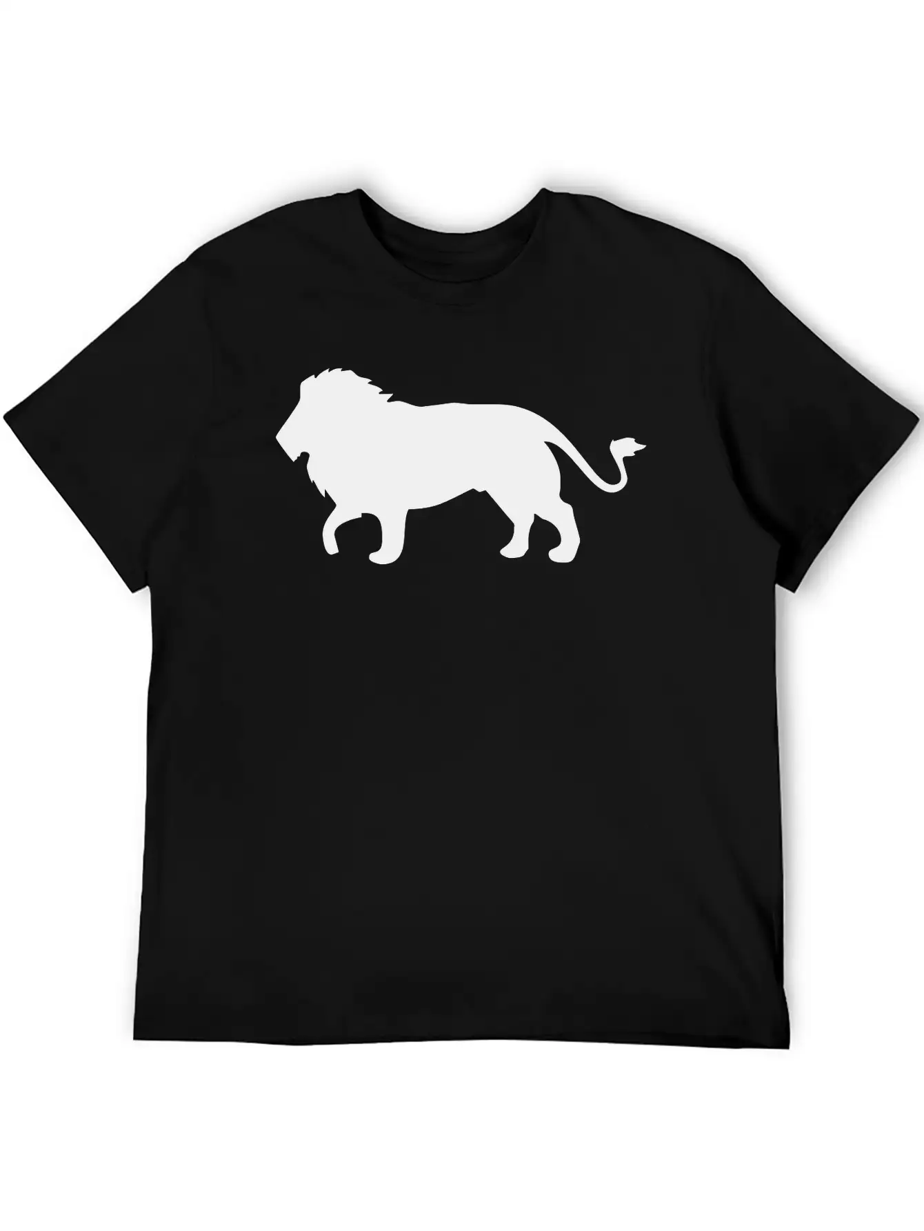 Lion Unisex Short Sleeve Soft Cotton T-Shirt – Casual Everyday Wear