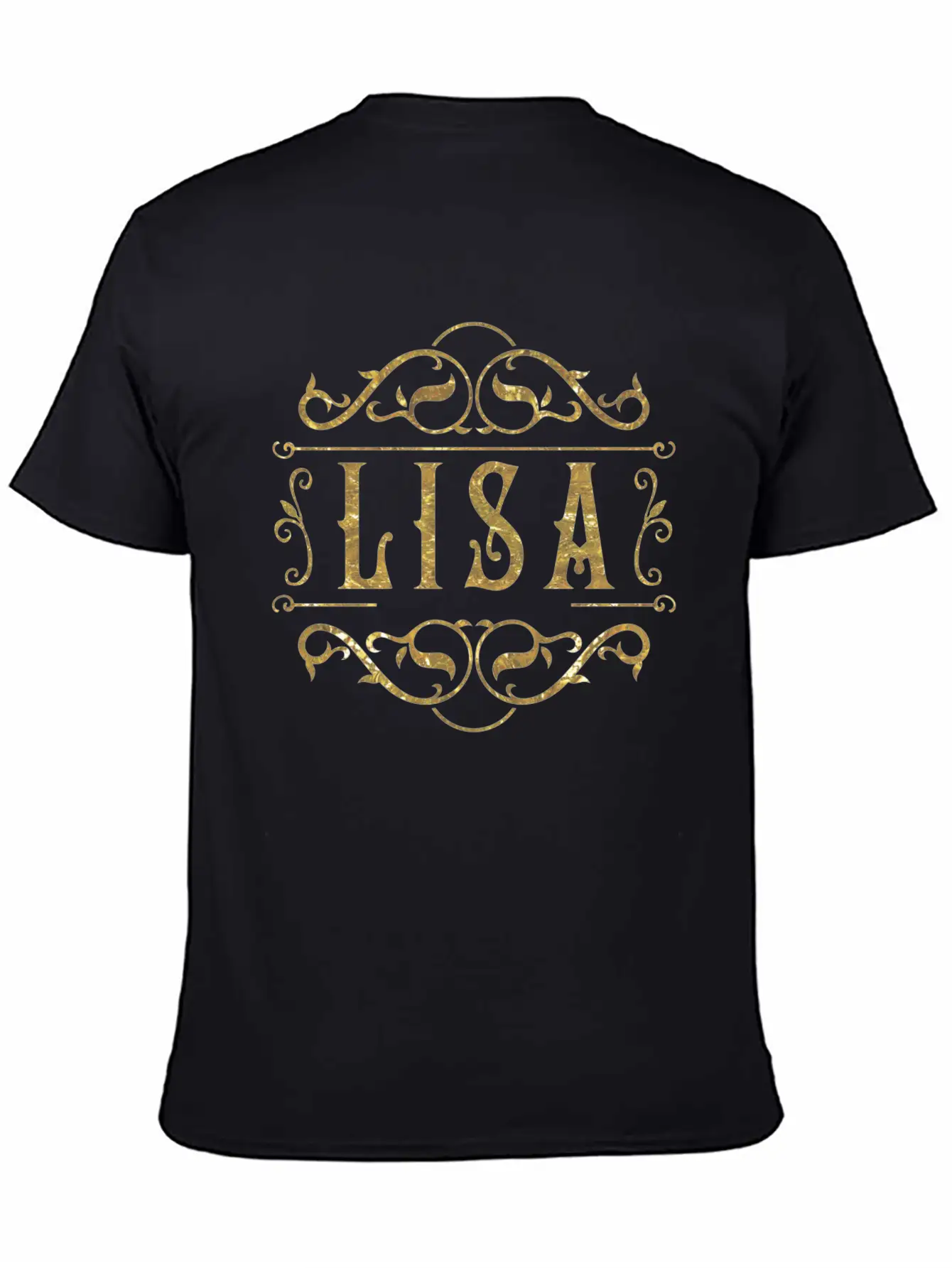 Lisa Gold Unisex Casual T-Shirt – Clean Design For Daily Comfort