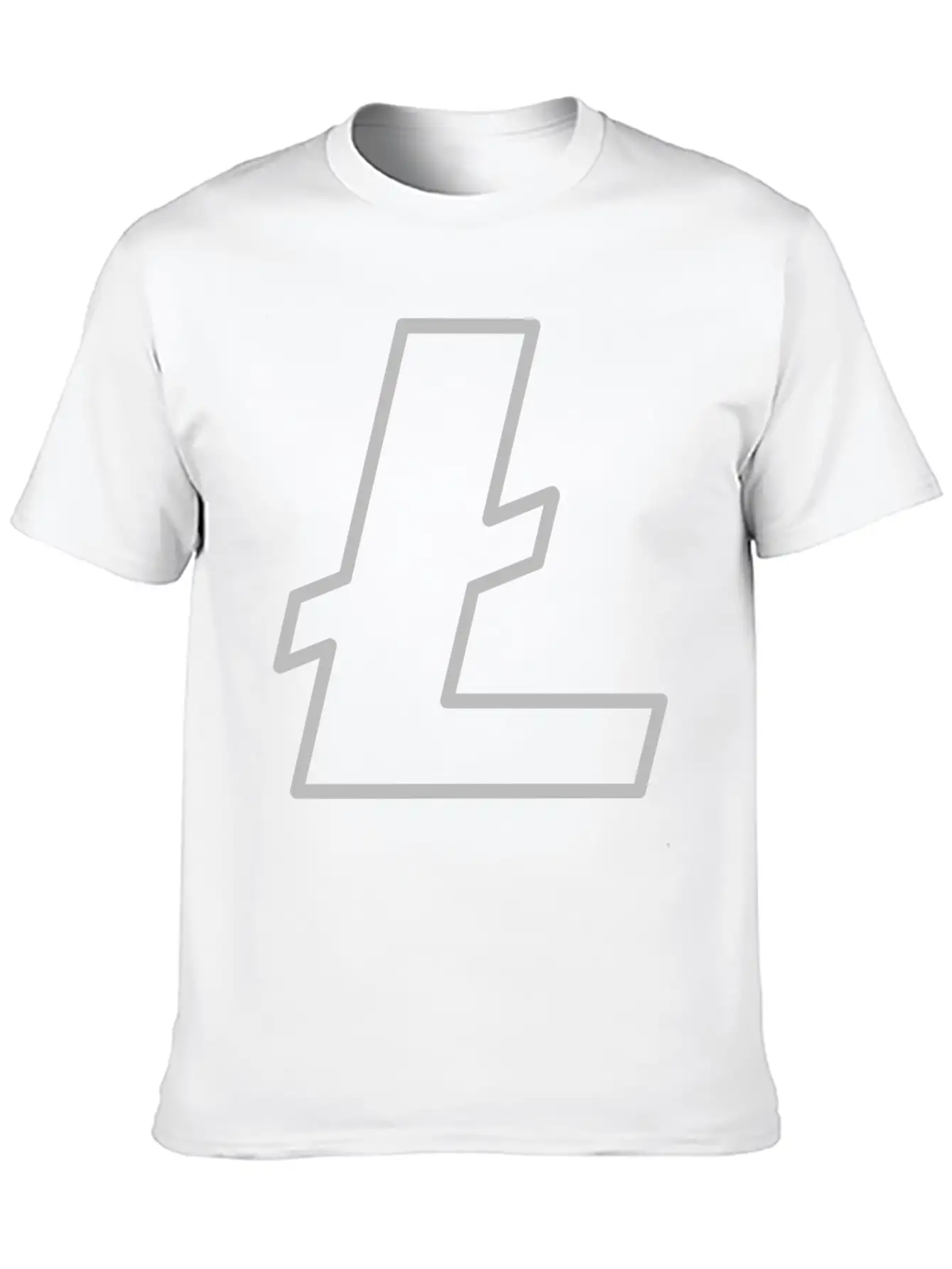 Litecoin LTC Unisex Casual T-Shirt – Clean Design For Daily Comfort