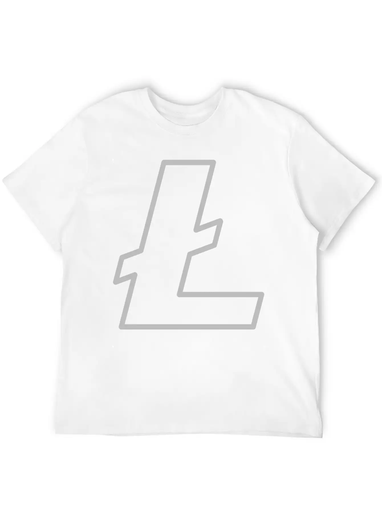 Litecoin LTC Unisex Casual T-Shirt – Clean Design For Daily Comfort