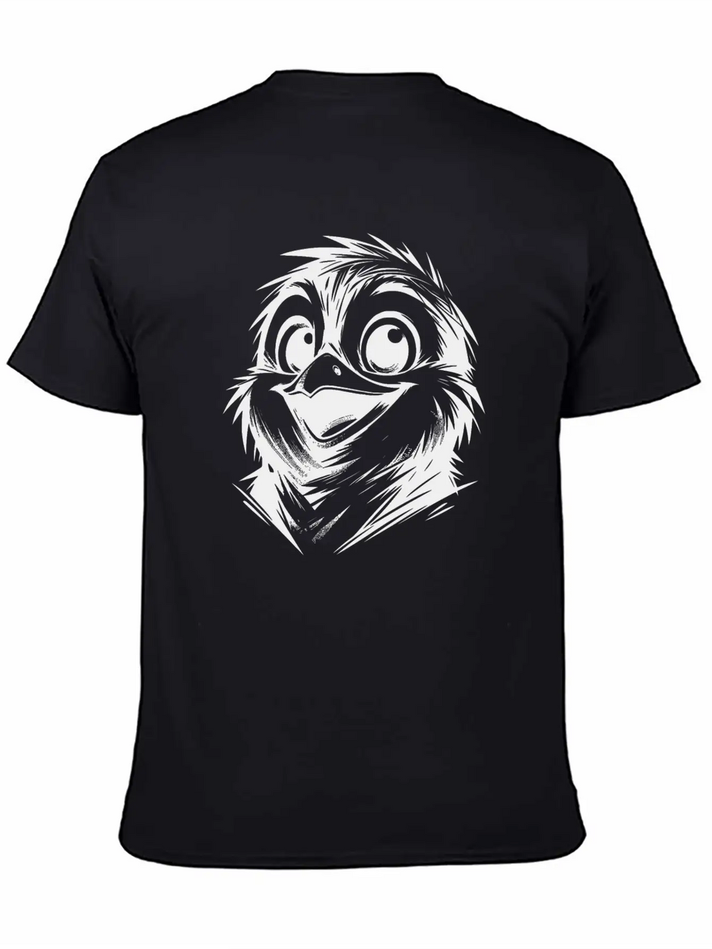 Little Dirty Penguin Pencil Style Stylish Everyday T-Shirt – Unisex Basic Cotton Tee