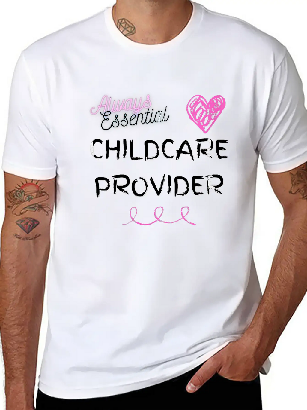 Little Sprouts Essential Childcare Essential Cotton Tee For Daily Outfits – Unisex Style
