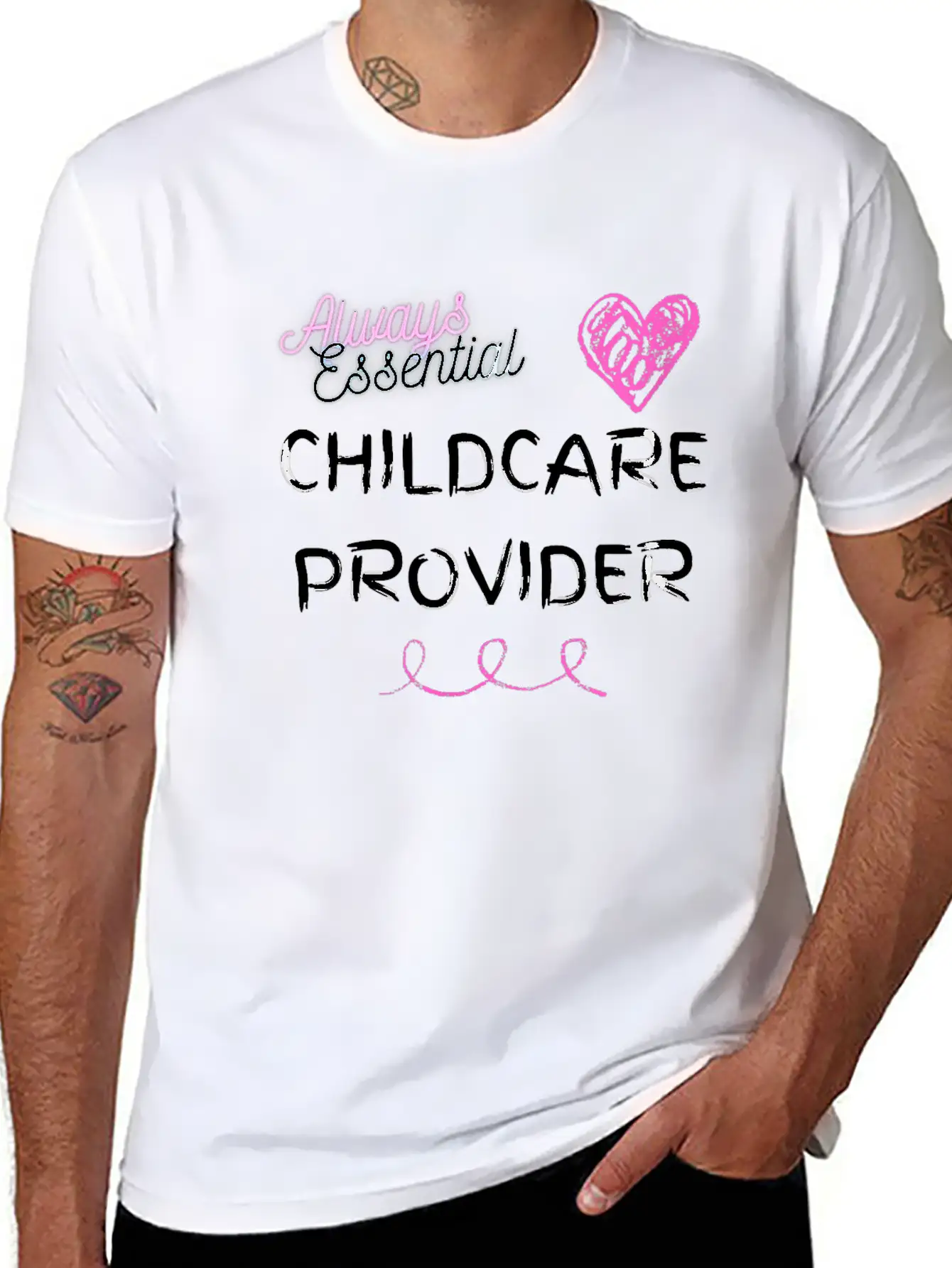 Little Sprouts Essential Childcare Essential Cotton Tee For Daily Outfits – Unisex Style