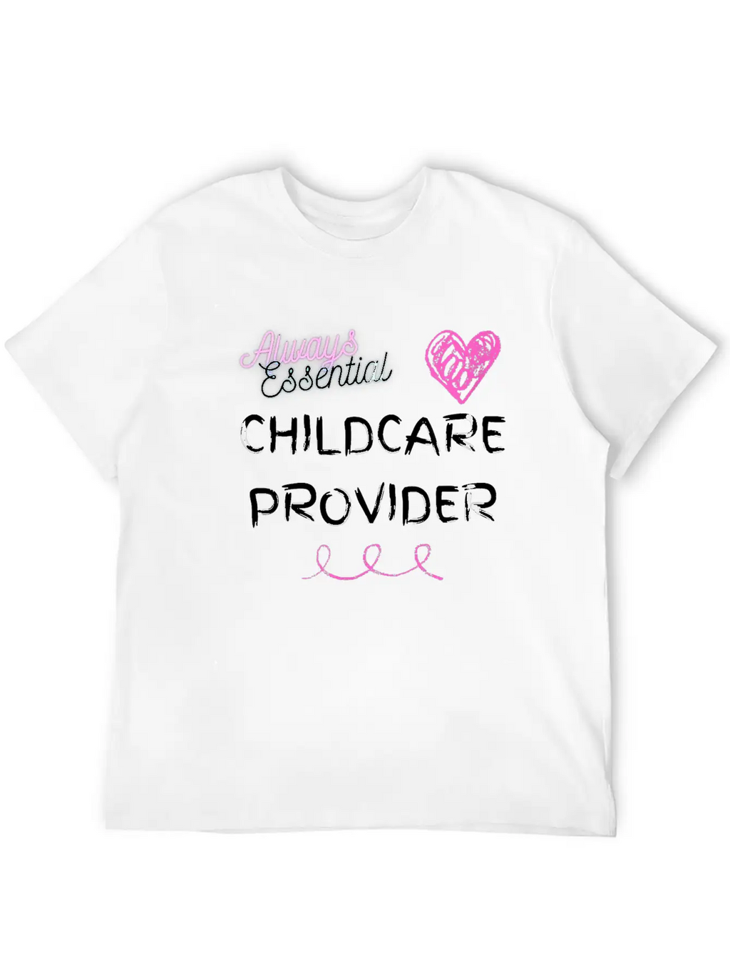 Little Sprouts Essential Childcare Essential Cotton Tee For Daily Outfits – Unisex Style