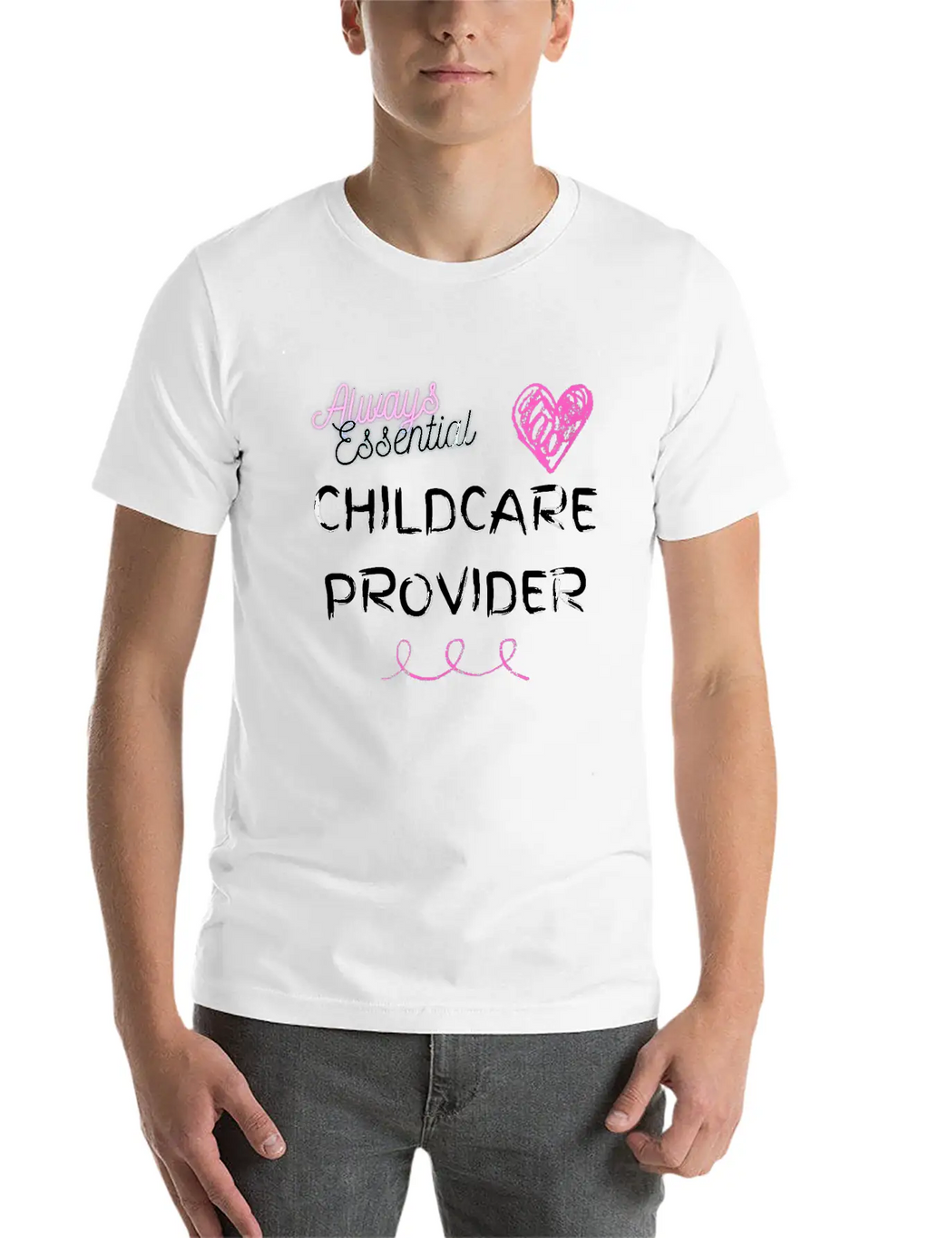 Little Sprouts Essential Childcare Essential Cotton Tee For Daily Outfits – Unisex Style