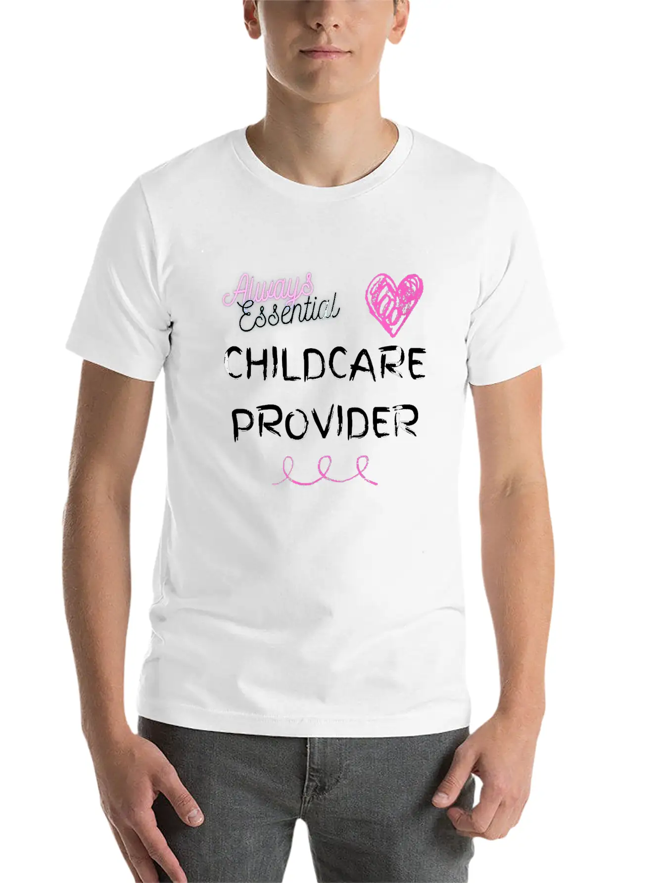 Little Sprouts Essential Childcare Essential Cotton Tee For Daily Outfits – Unisex Style