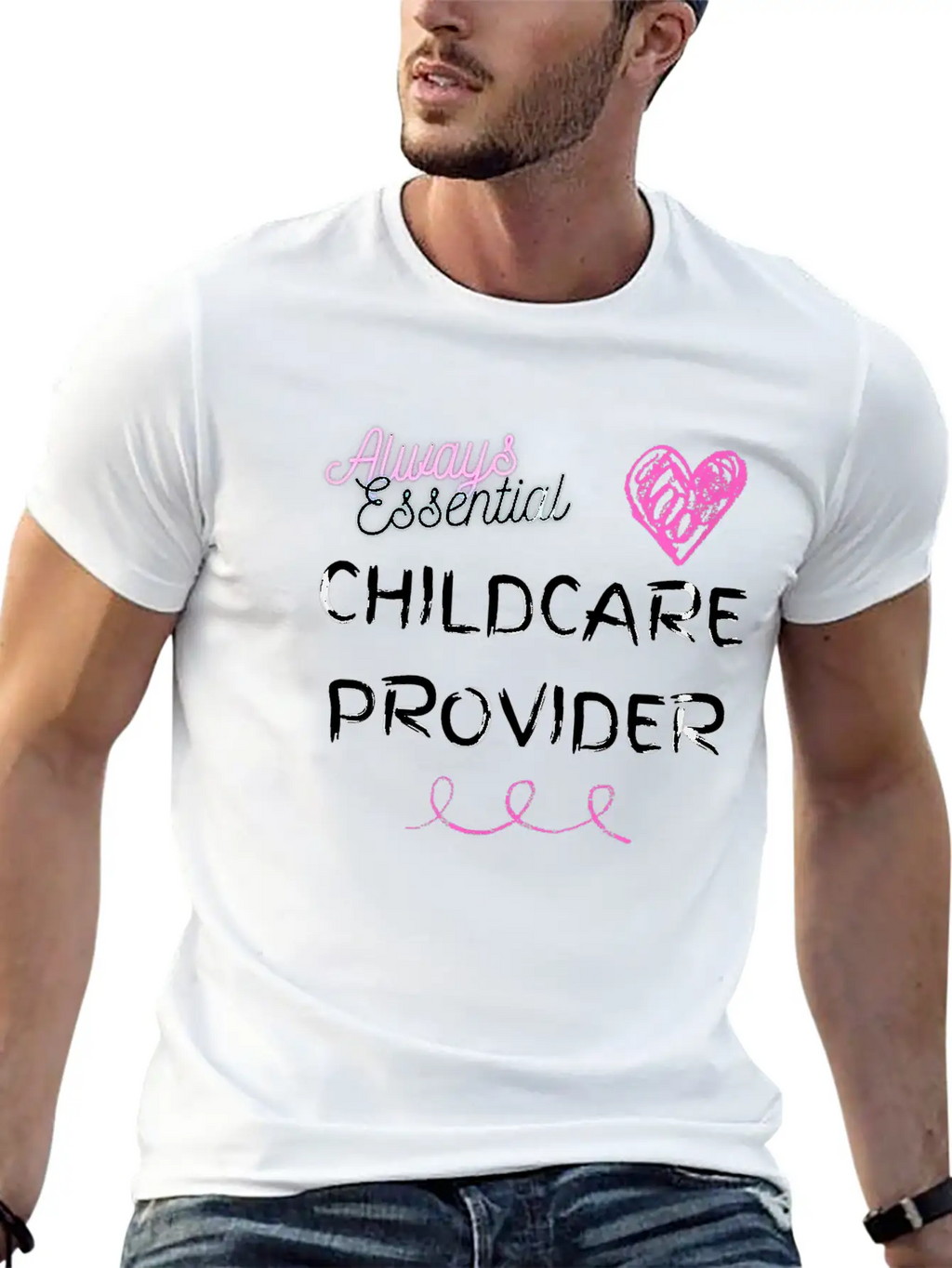 Little Sprouts Essential Childcare Essential Cotton Tee For Daily Outfits – Unisex Style