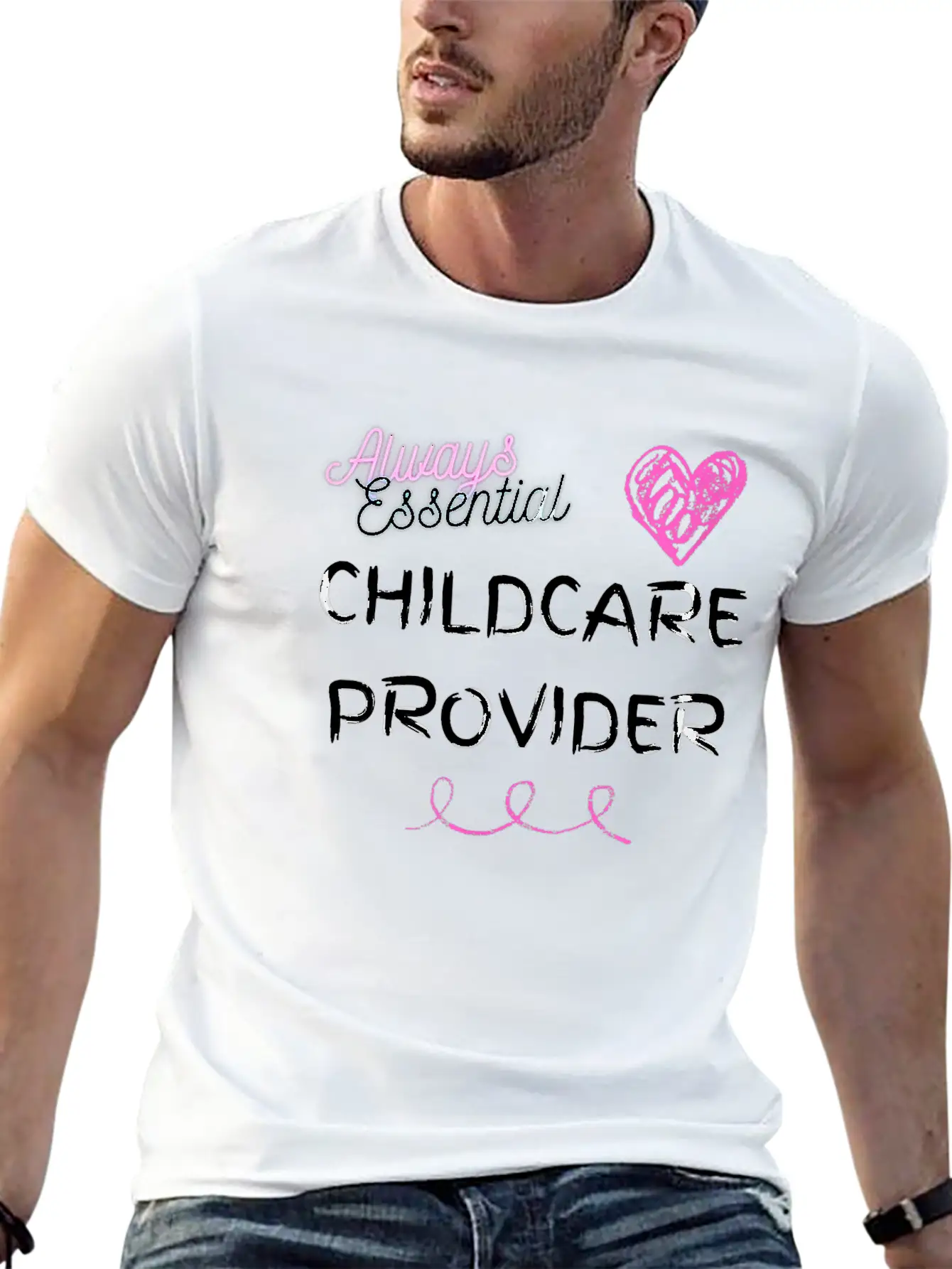Little Sprouts Essential Childcare Essential Cotton Tee For Daily Outfits – Unisex Style