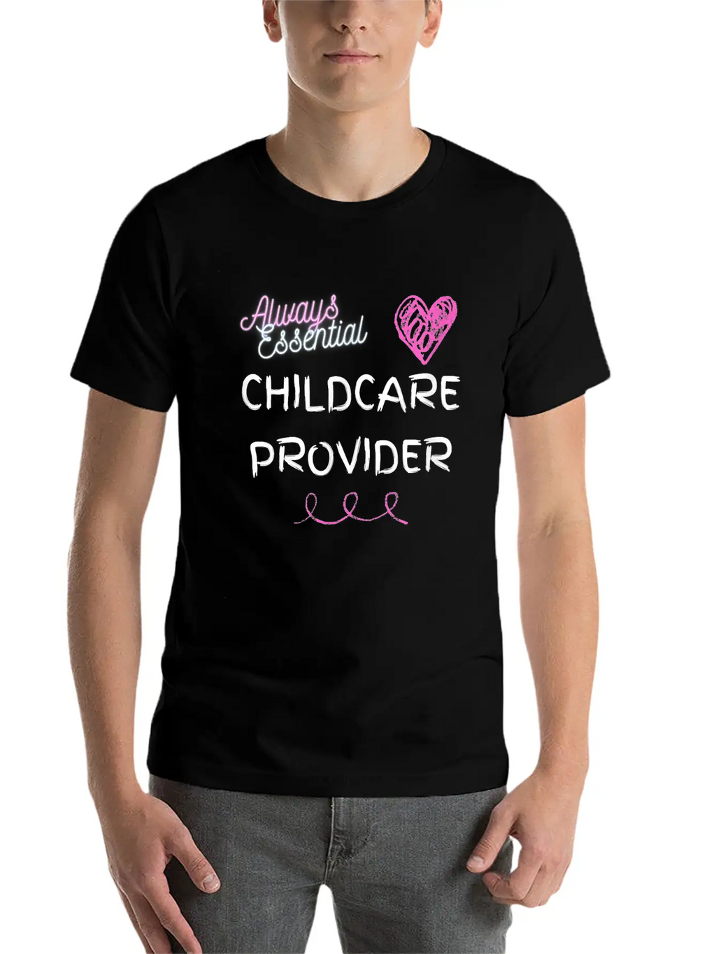 Little Sprouts Essential Childcare Essential Cotton Tee For Daily Outfits – Unisex Style