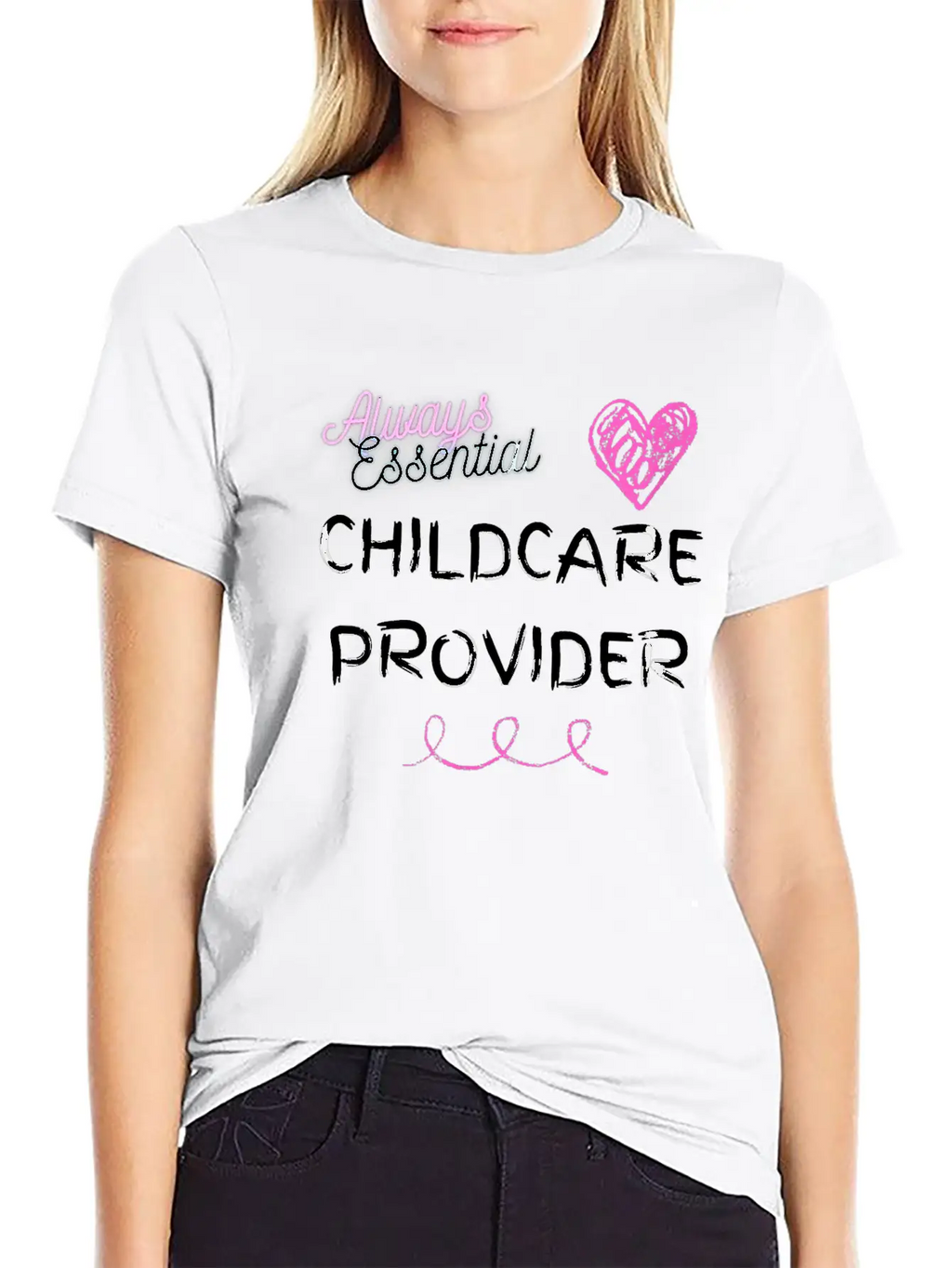 Little Sprouts Essential Childcare Essential Cotton Tee For Daily Outfits – Unisex Style
