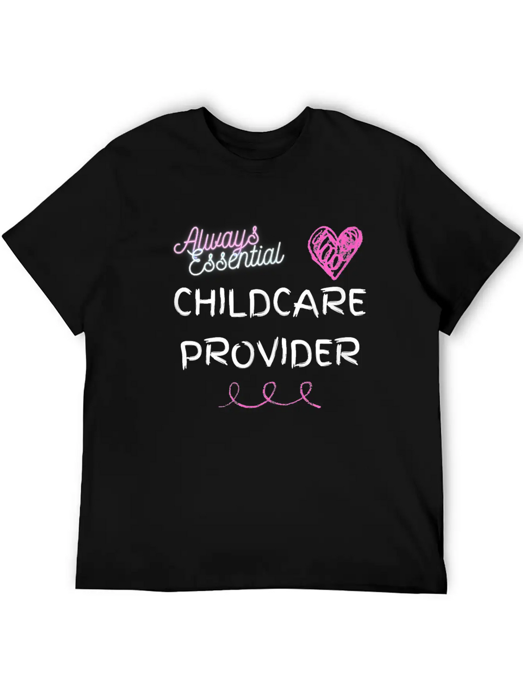 Little Sprouts Essential Childcare Essential Cotton Tee For Daily Outfits – Unisex Style