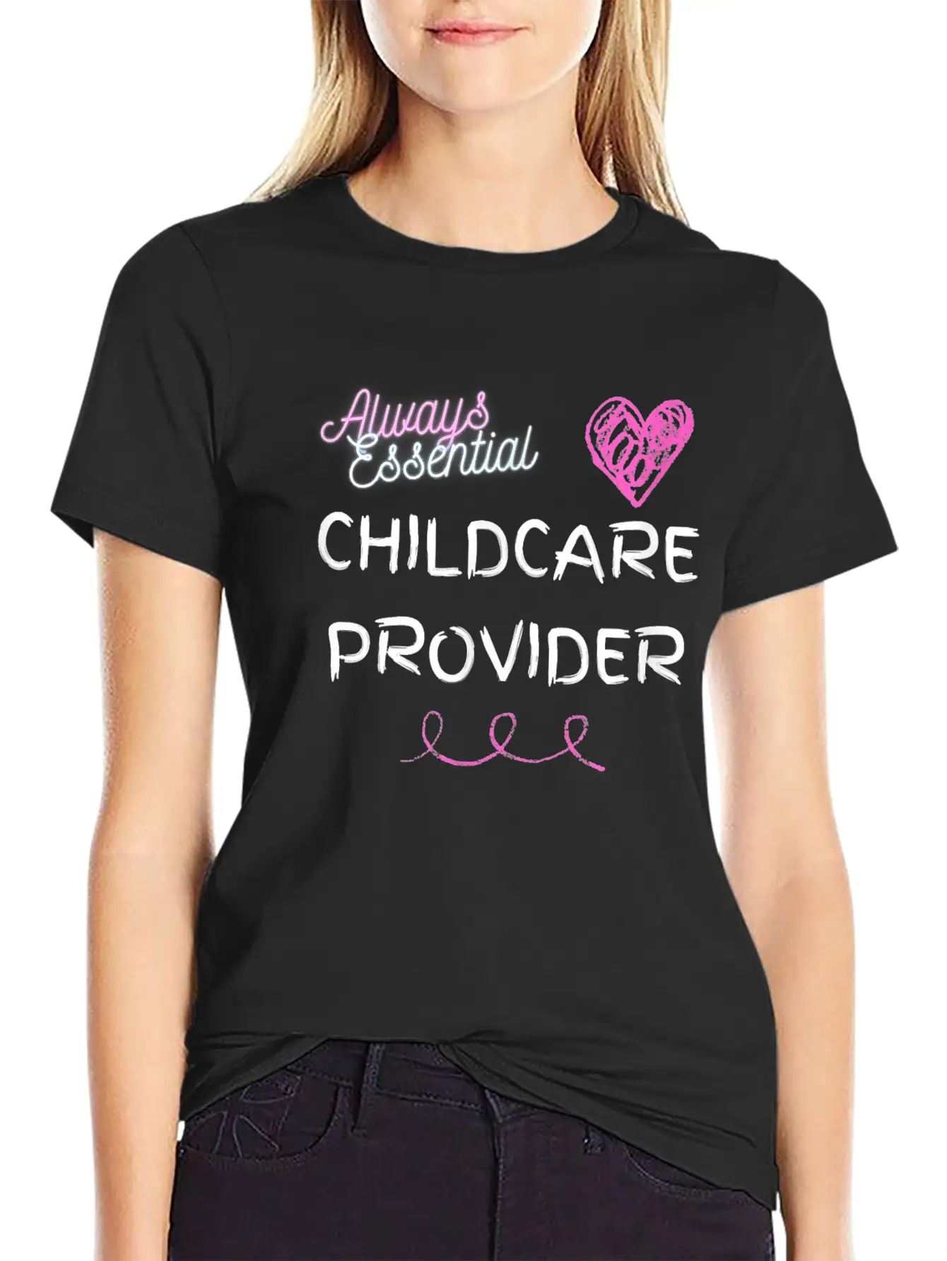 Little Sprouts Essential Childcare Essential Cotton Tee For Daily Outfits – Unisex Style